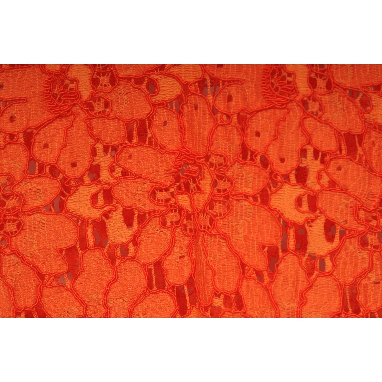Gucci Orange Floral Embroidered Lace Sleeveless Blouse Size M / US 6-8 / IT 42-44 - 5 Thumbnail