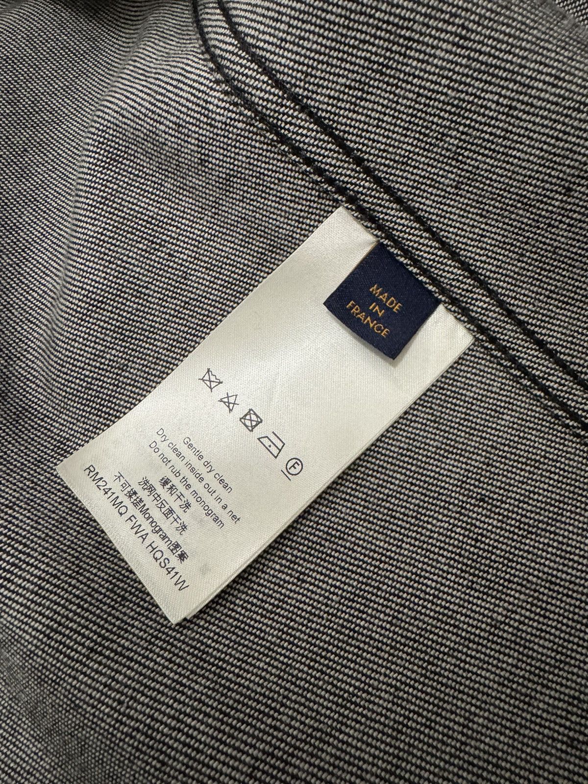 Louis Vuitton Louis Vuitton Denim Button Up Size US XL / EU 56 / 4 - 7 Thumbnail