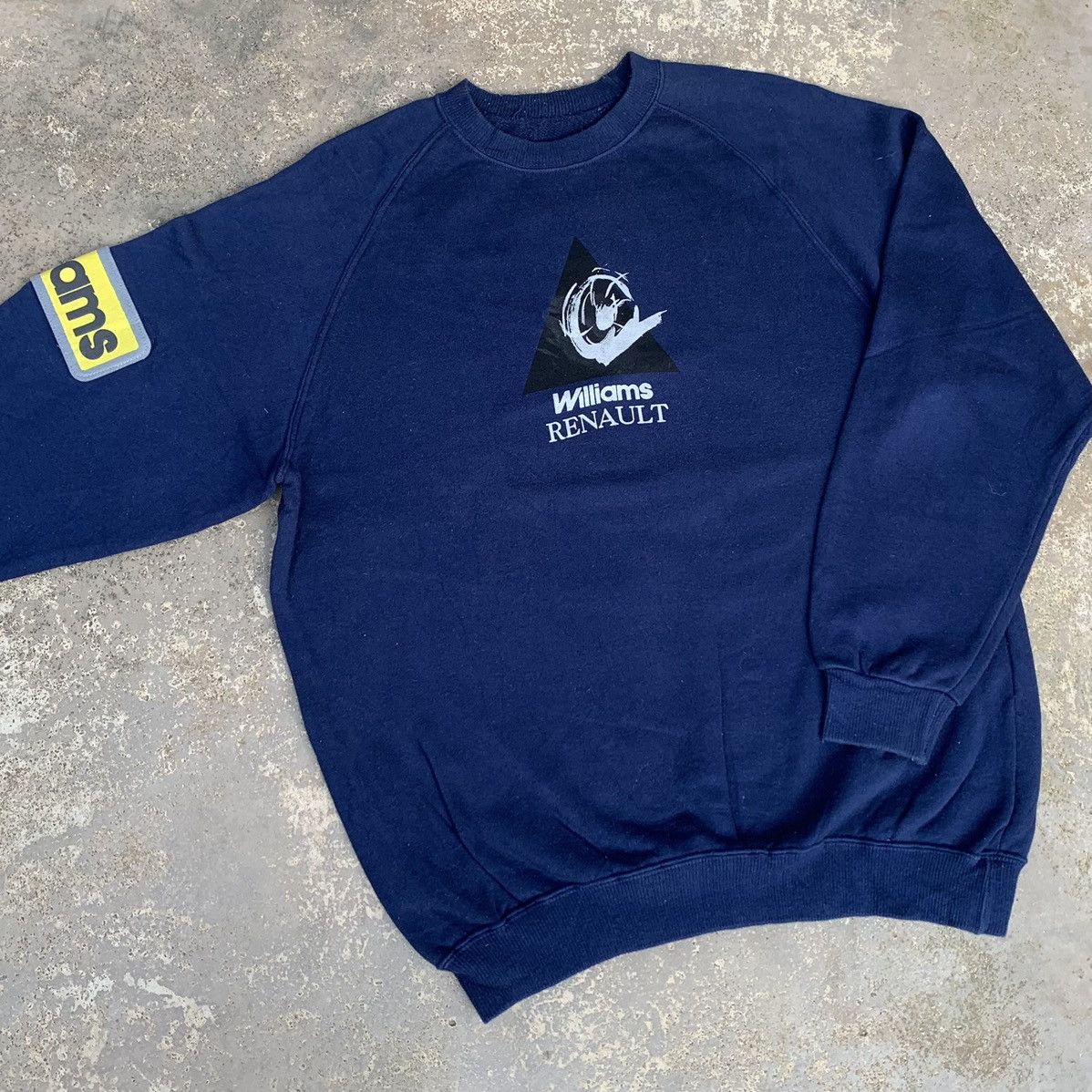 R.M. Williams Vintage 90s Williams Renault Formula 1 Crewneck Size US M / EU 48-50 / 2 - 1 Thumbnail
