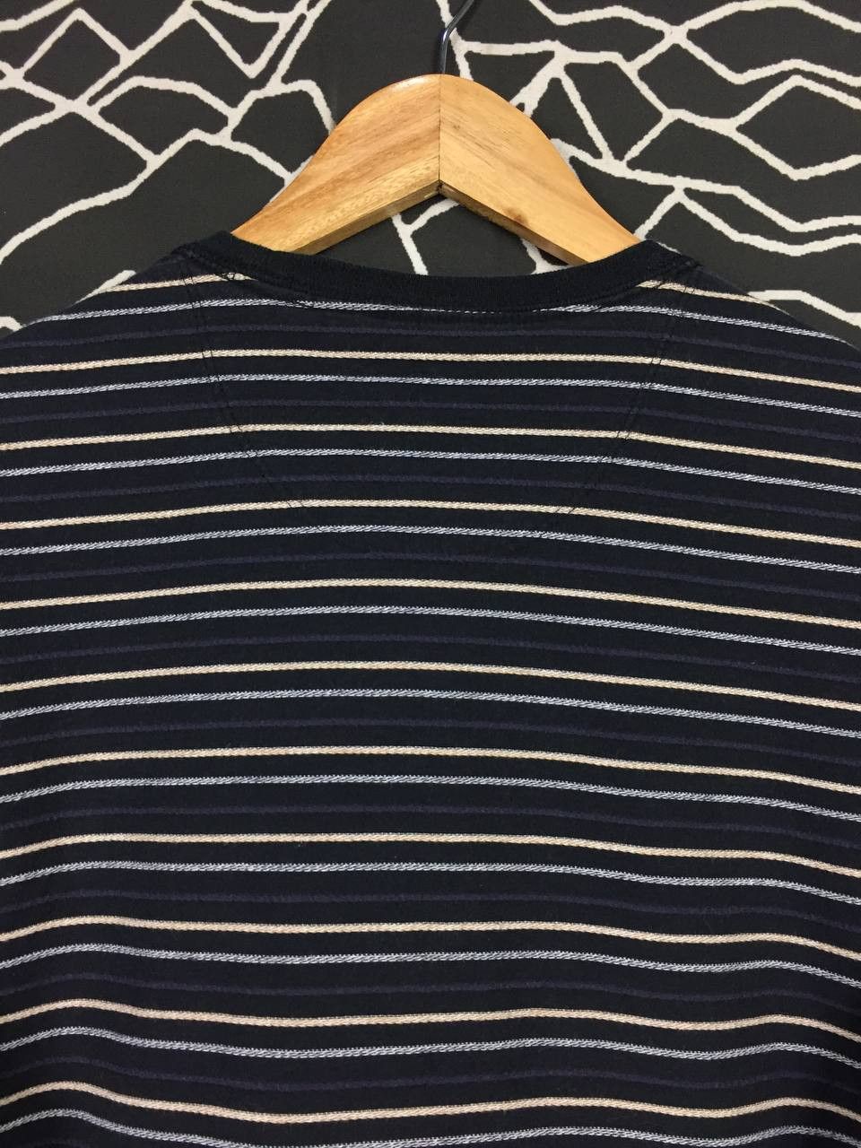 Gap GAP Crewneck Striped Essential Longsleeve Tee Size US M / EU 48-50 / 2 - 6 Thumbnail