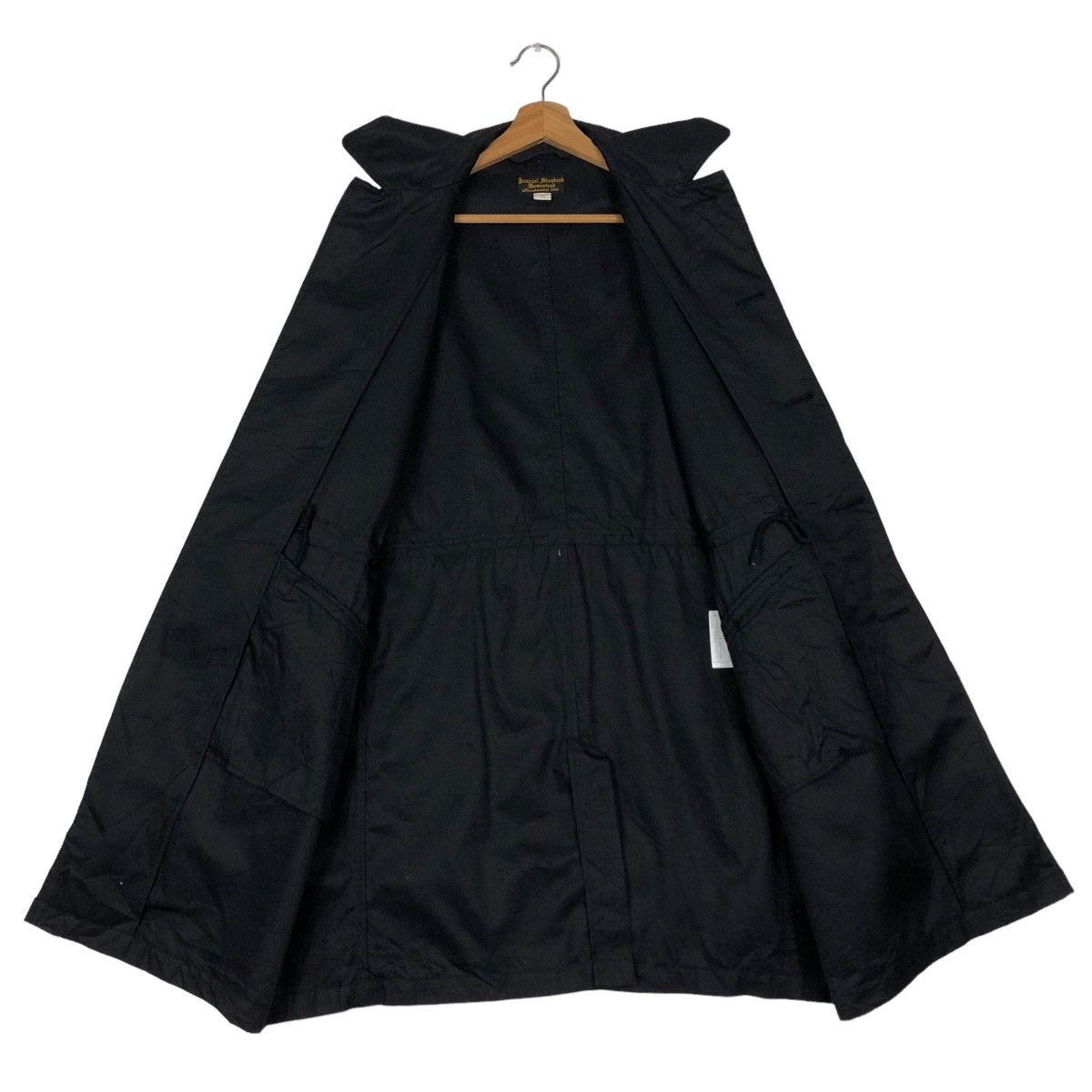 Issey Miyake 🔥Rich Black - Fly Coats Long Jacket Journal Standard Japan Size US M / EU 48-50 / 2 - 11 Thumbnail