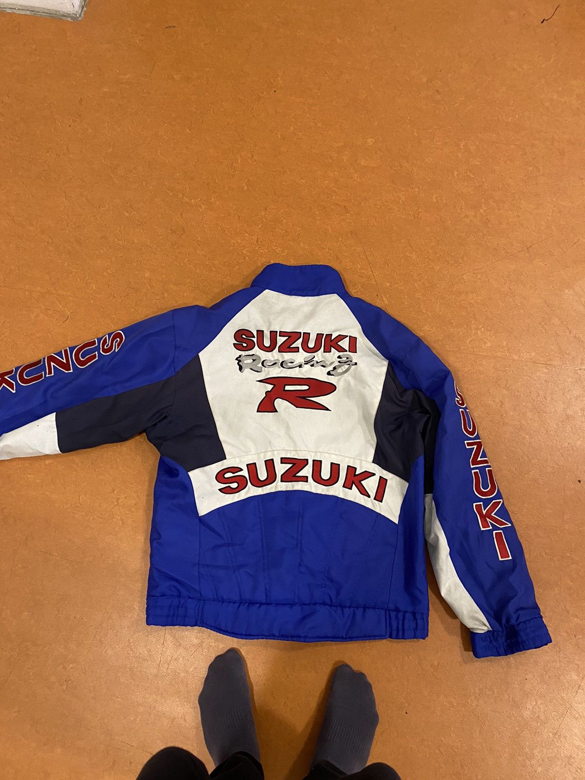 Vintage Vintage Jacket Suzuki Racing R Motorcycle Jacket Size US XL / EU 56 / 4 - 9 Thumbnail