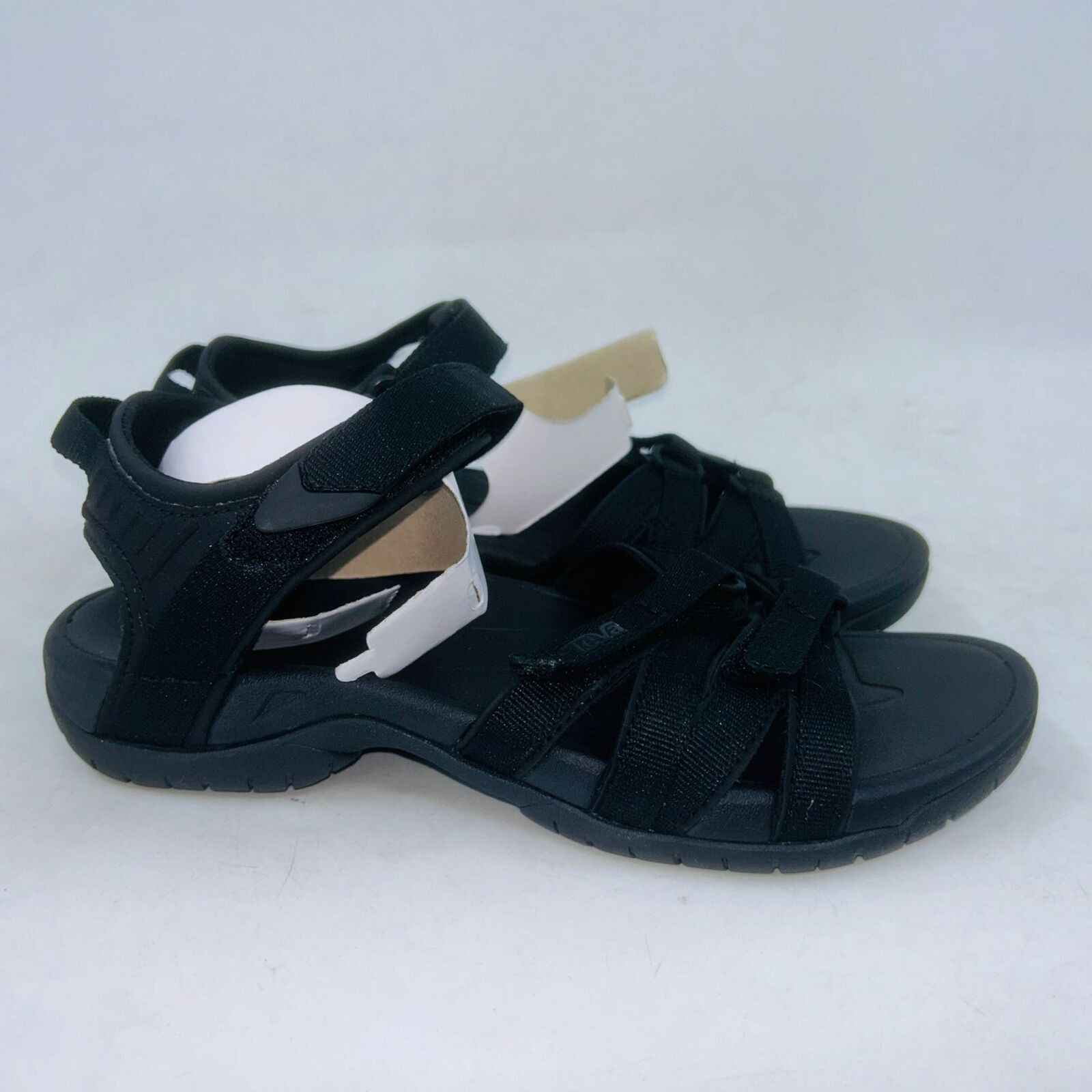 Teva TEVA WOMEN'S TIRRA BLACK ADJUSTABLE STRAP SANDALS SIZE 8B Size US 8 / IT 38 - 1 Thumbnail