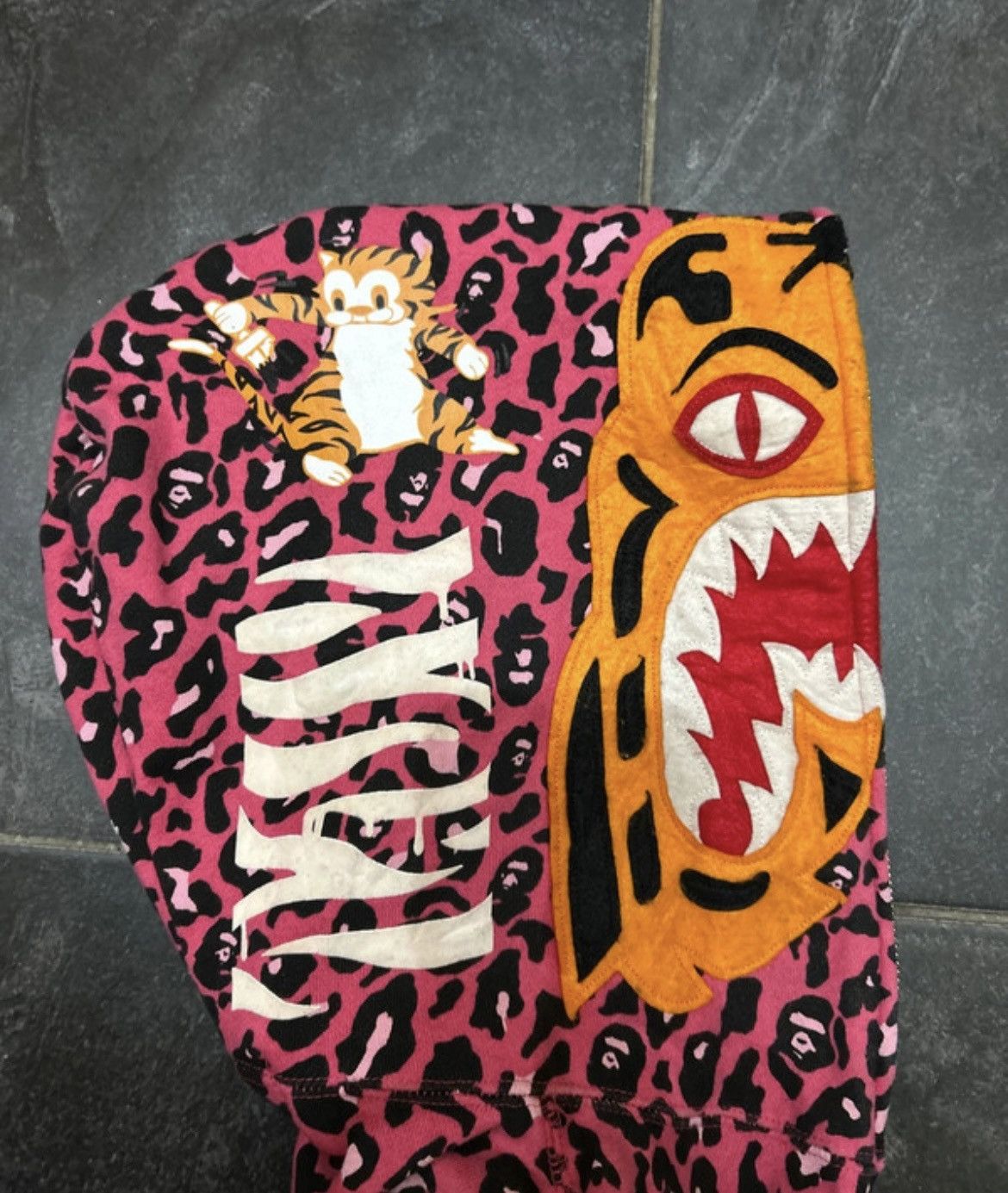 Bape Leopard Camo Tiger Full Zip Hoodie Size XS / US 0-2 / IT 36-38 - 3 Thumbnail