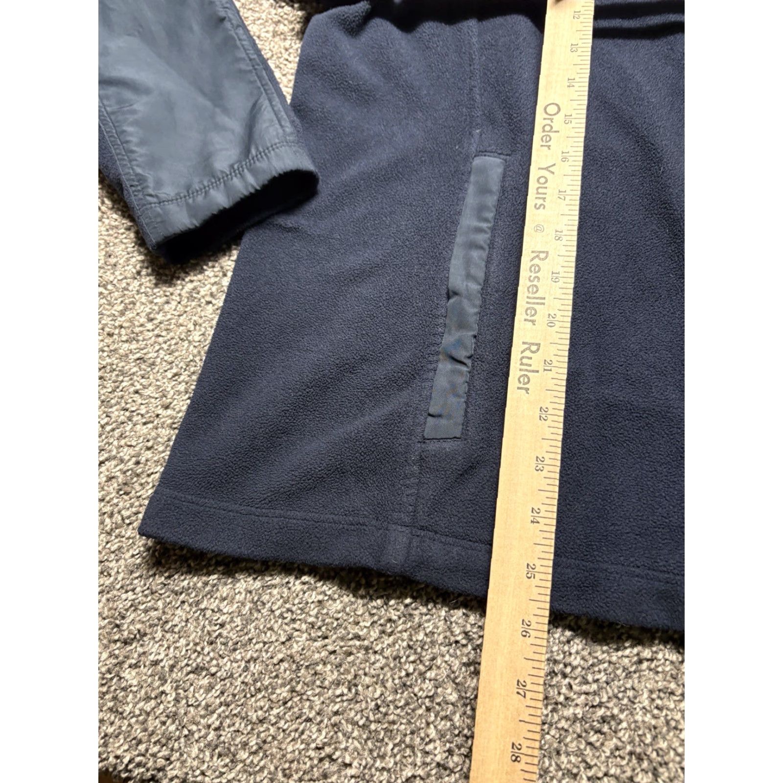 Vintage Chick-Fil-A Jacket Adult XL Navy Fleece Full-Zip Oobe Team Style Employee Size US XL / EU 56 / 4 - 6 Thumbnail
