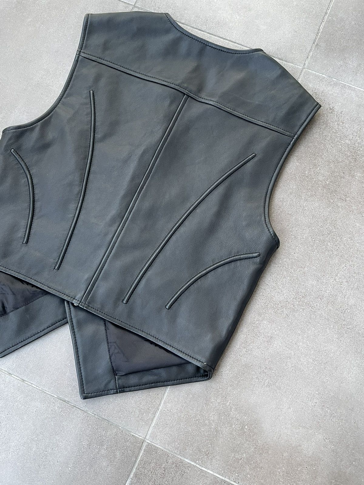 Han Kjobenhavn !DS! FW22 Han Kjobenhavn Tendon Cargo Leather Vest Size US S / EU 44-46 / 1 - 15 Thumbnail