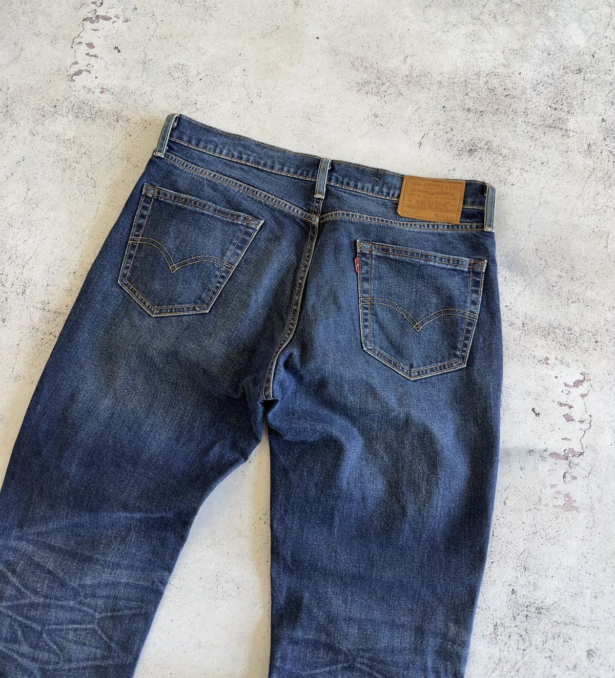 Levi's Levis 511 Blue Denim Jeans Pants Size 34/32 Size US 34 / EU 50 - 4 Thumbnail