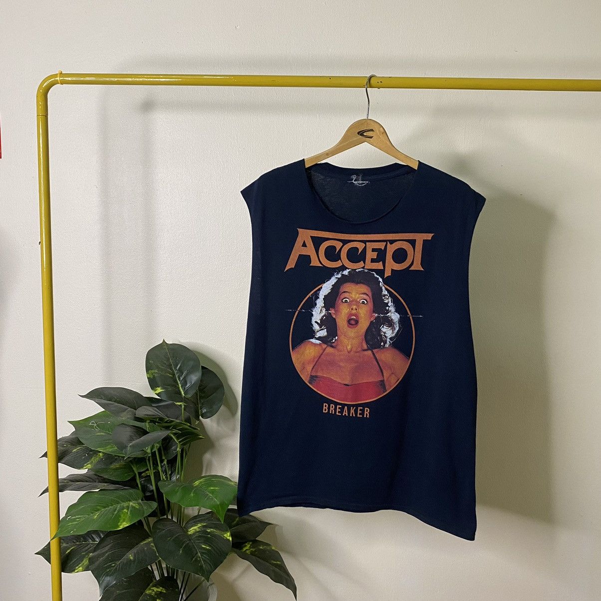 Band Tees × Vintage Vintage Accept German Heavy Metal Band Rock Tee Size US L / EU 52-54 / 3 - 1 Thumbnail