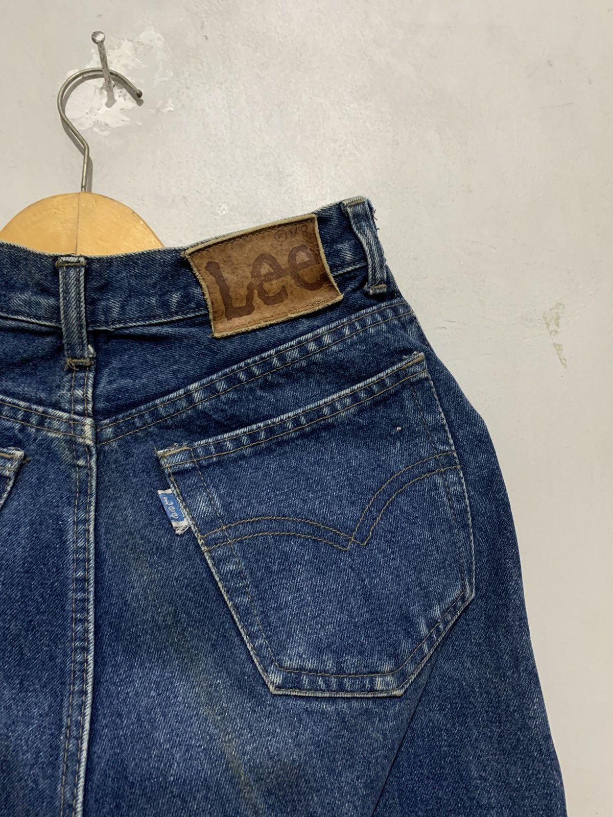 Lee Pants Denim Jeans Lee Rough Riders Vintage 80s Original Size US 30 / EU 46 - 2 Thumbnail