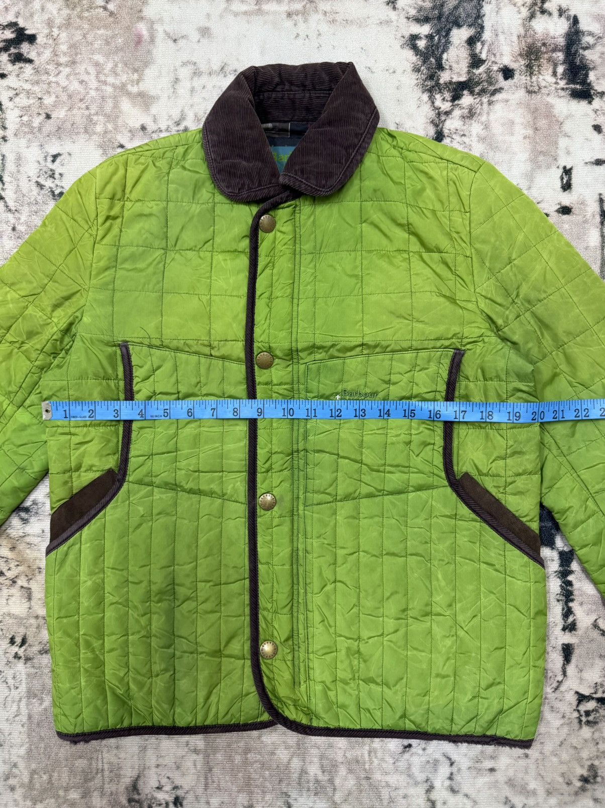Barbour Barbour R.Newbold Quilted Cudroy Colar Down Jacket Size US S / EU 44-46 / 1 - 25 Thumbnail