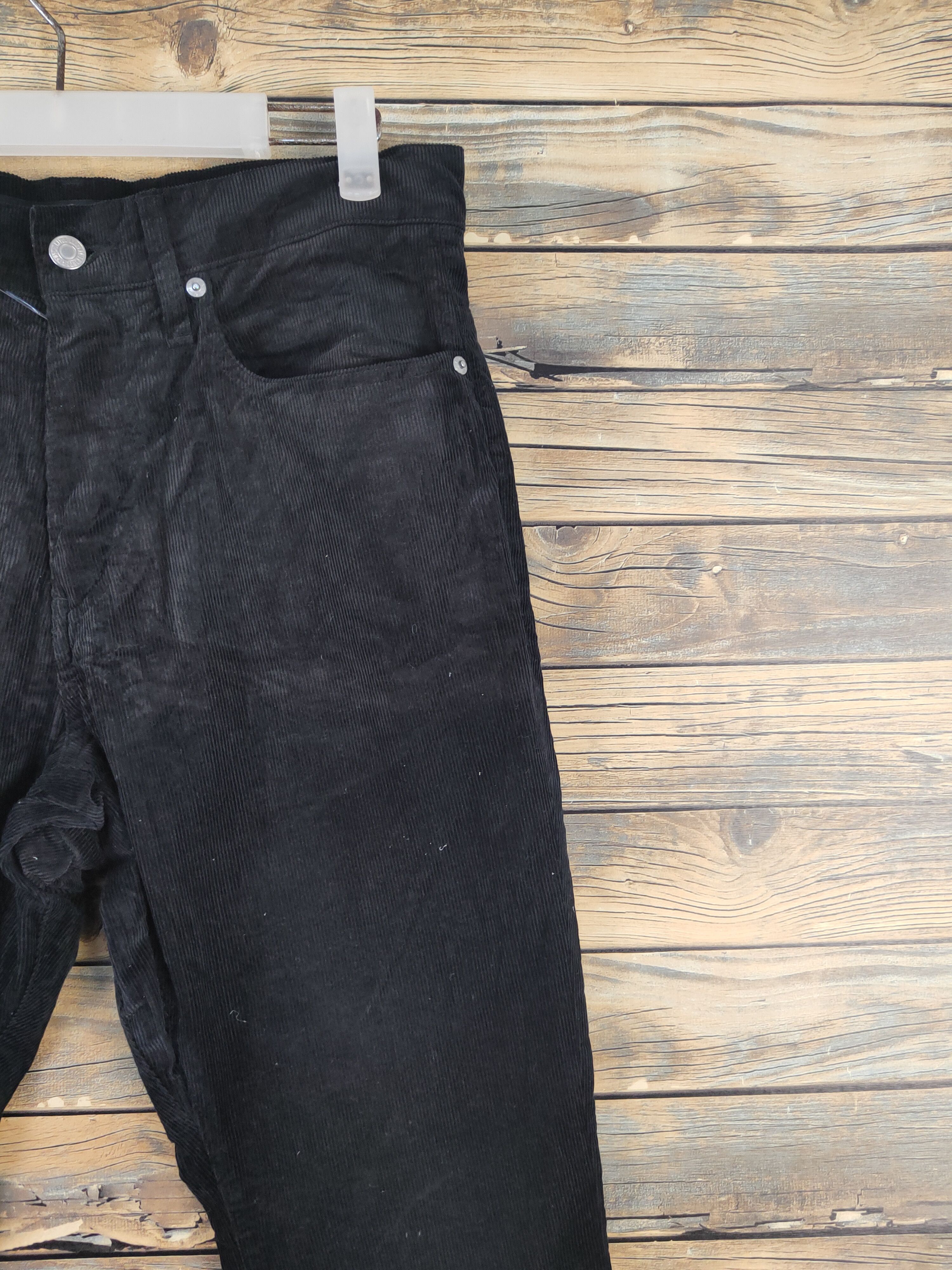 BEAUTY&YOUTH × United Arrows Beauty&Youth -United Arrows Black Corduroy Pants #W1719 Size US 31 - 5 Thumbnail