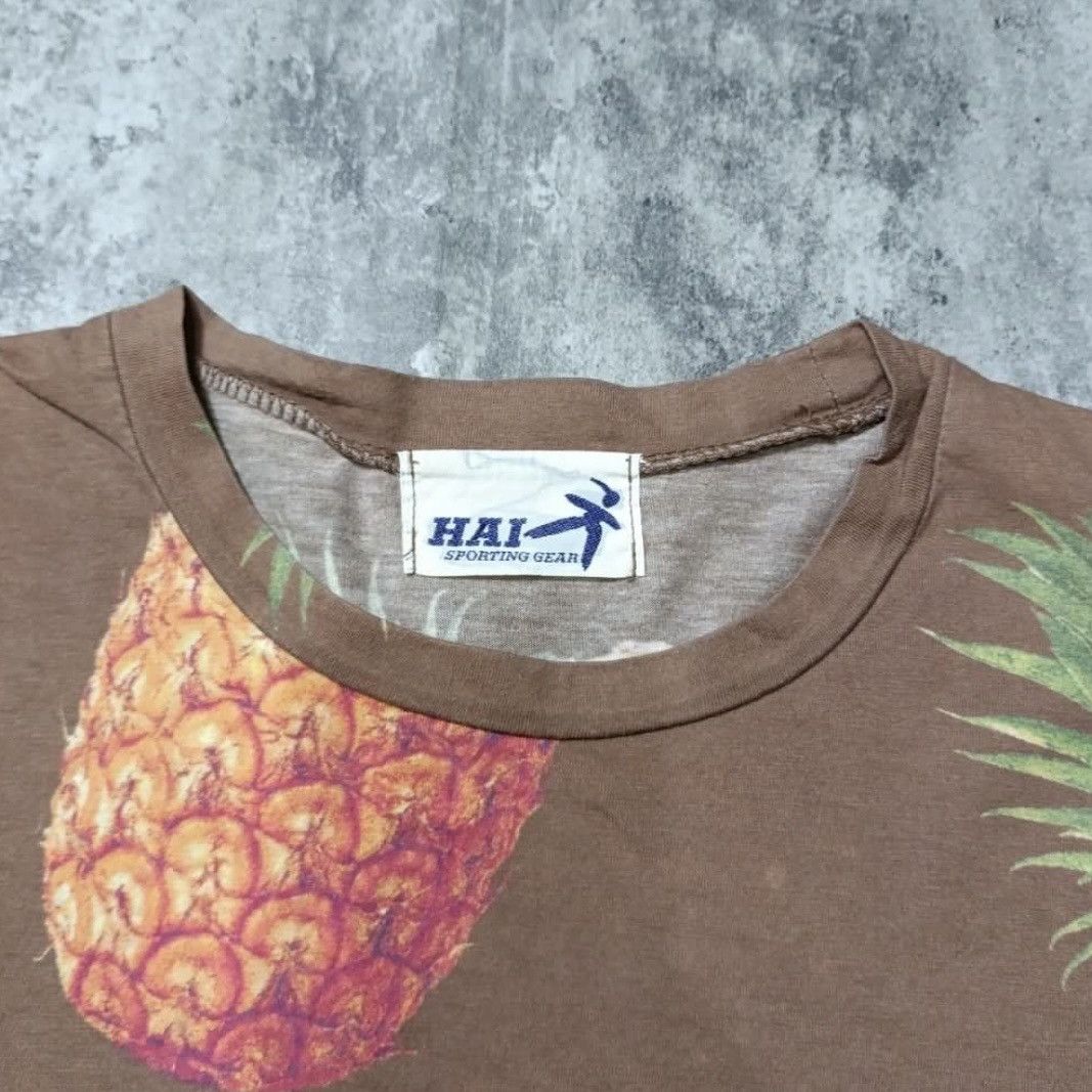 Hai Sporting Gear × Issey Miyake × Japanese Brand Hai Sporting Gear Pinnaple Shirt Size US M / EU 48-50 / 2 - 3 Thumbnail