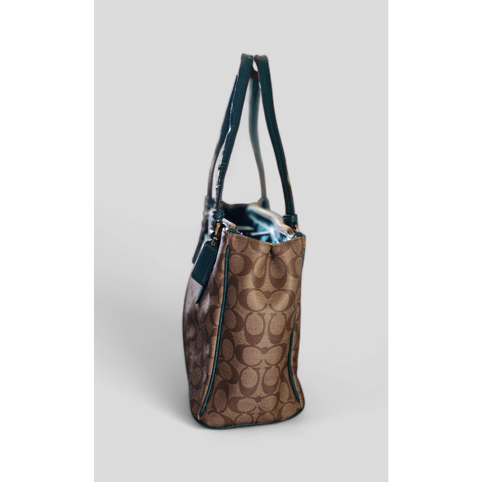 Coach Peyton Signature Jordan double zip Carry-All (COACH F24603) Size ONE SIZE - 13 Thumbnail