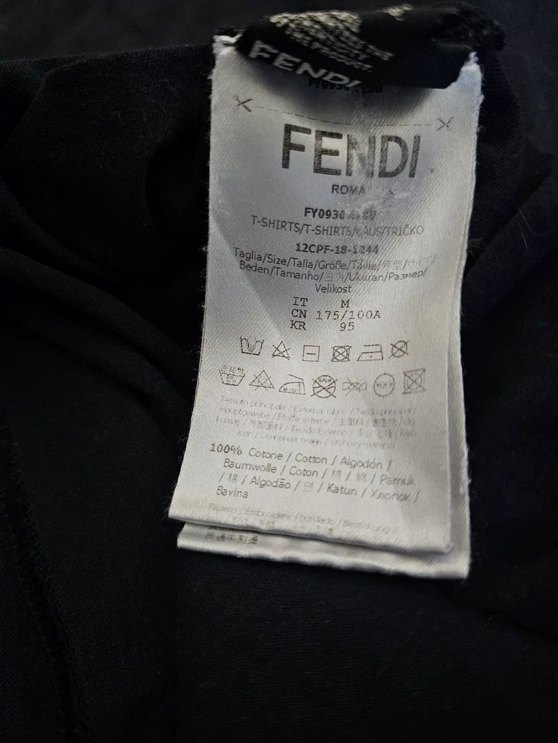 Fendi FENDI Old Flower T-shirt, short sleeves Size US M / EU 48-50 / 2 - 6 Thumbnail