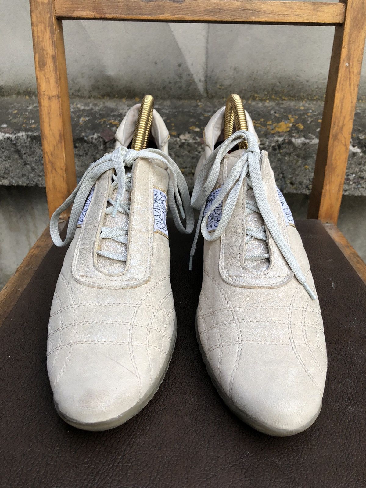 Vintage Vintage Italian Designer vintage Futuristic shoes Size US 10 / IT 40 - 5 Thumbnail