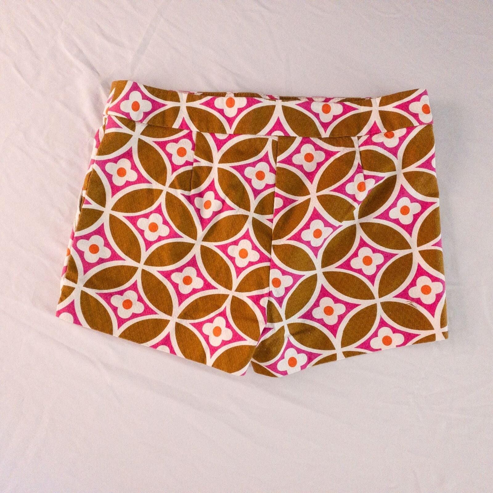 Other Trina Turk Brown Floral Shorts Womens 4 Size 27" / US 4 / IT 40 - 5 Thumbnail