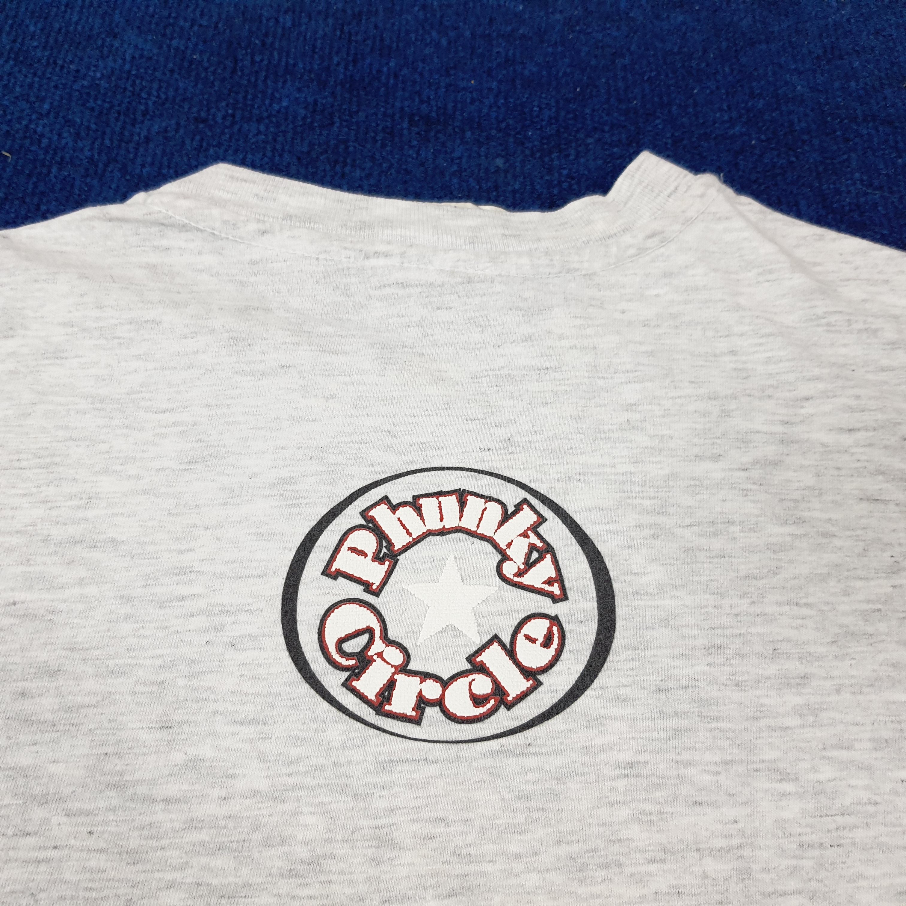 Vintage Vintage Phunky Circle Streetwear Tshirt C219N5 Size US XL / EU 56 / 4 - 4 Thumbnail