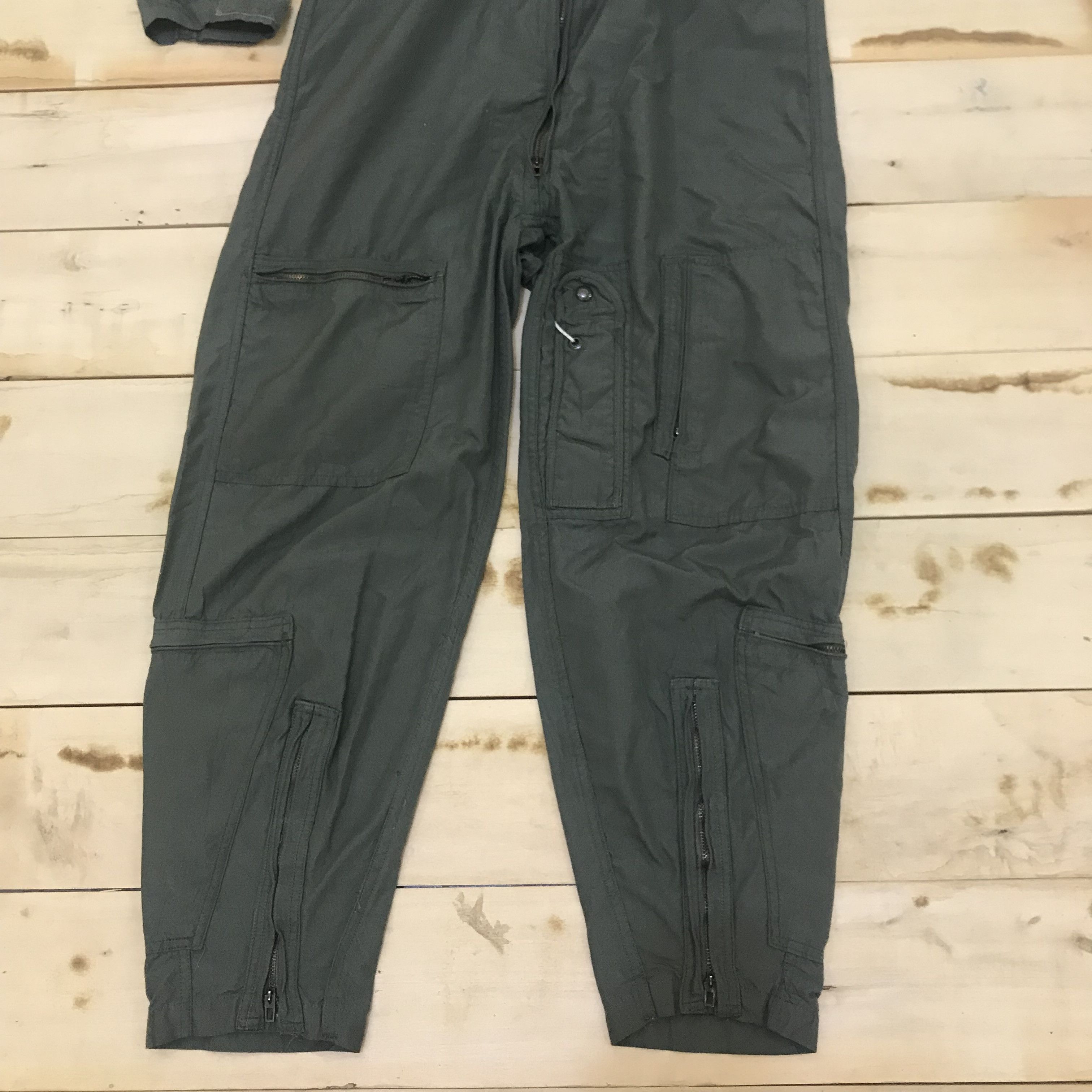 Vintage X216 RARE! VTG COVERALLS FLAYERS PILOT ARMY PARACHUTE Size US 34 / EU 50 - 5 Thumbnail