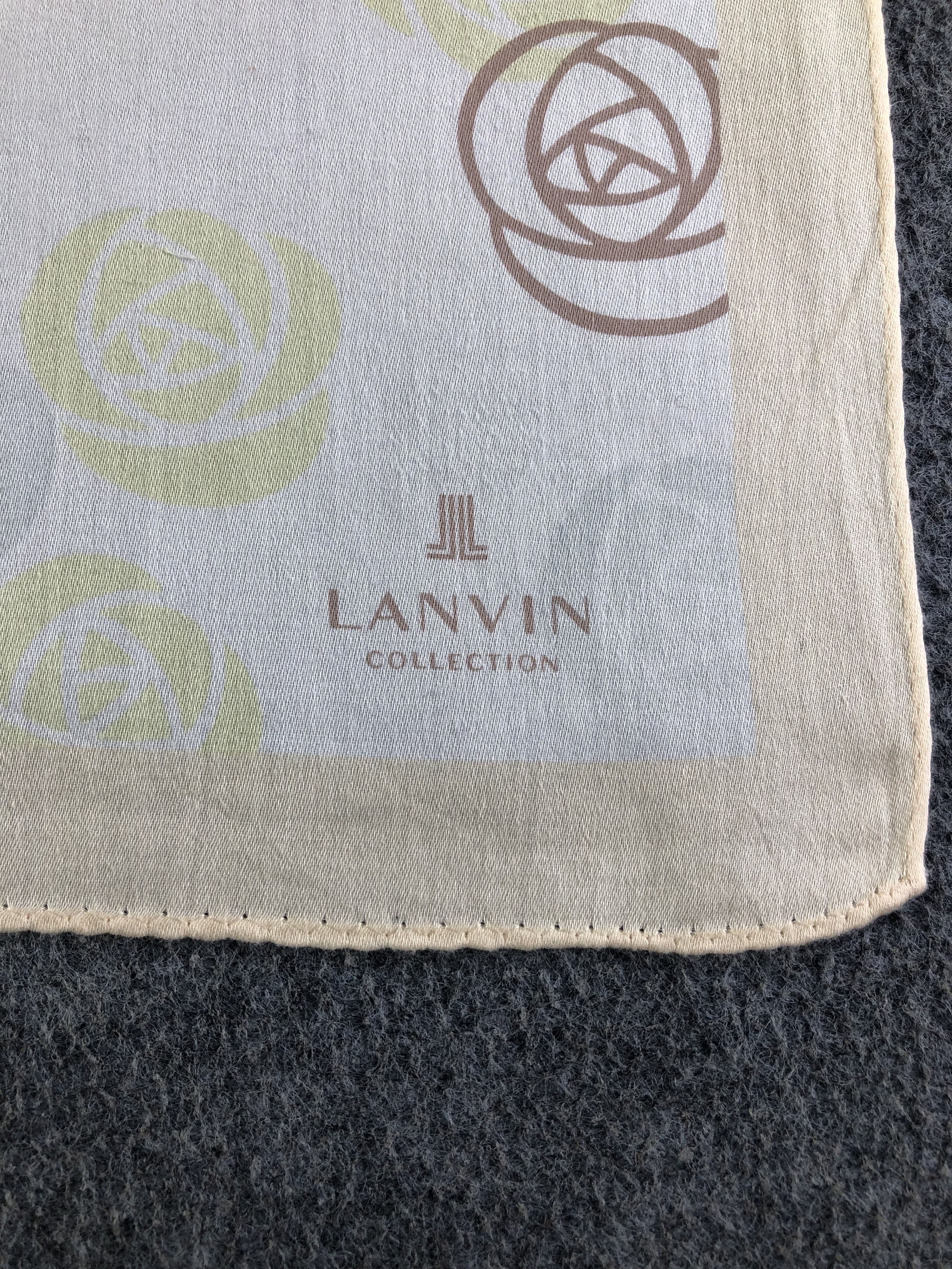 Lanvin Lanvin Handkerchief / Bandana / Neckerchief C402 Size ONE SIZE - 5 Thumbnail