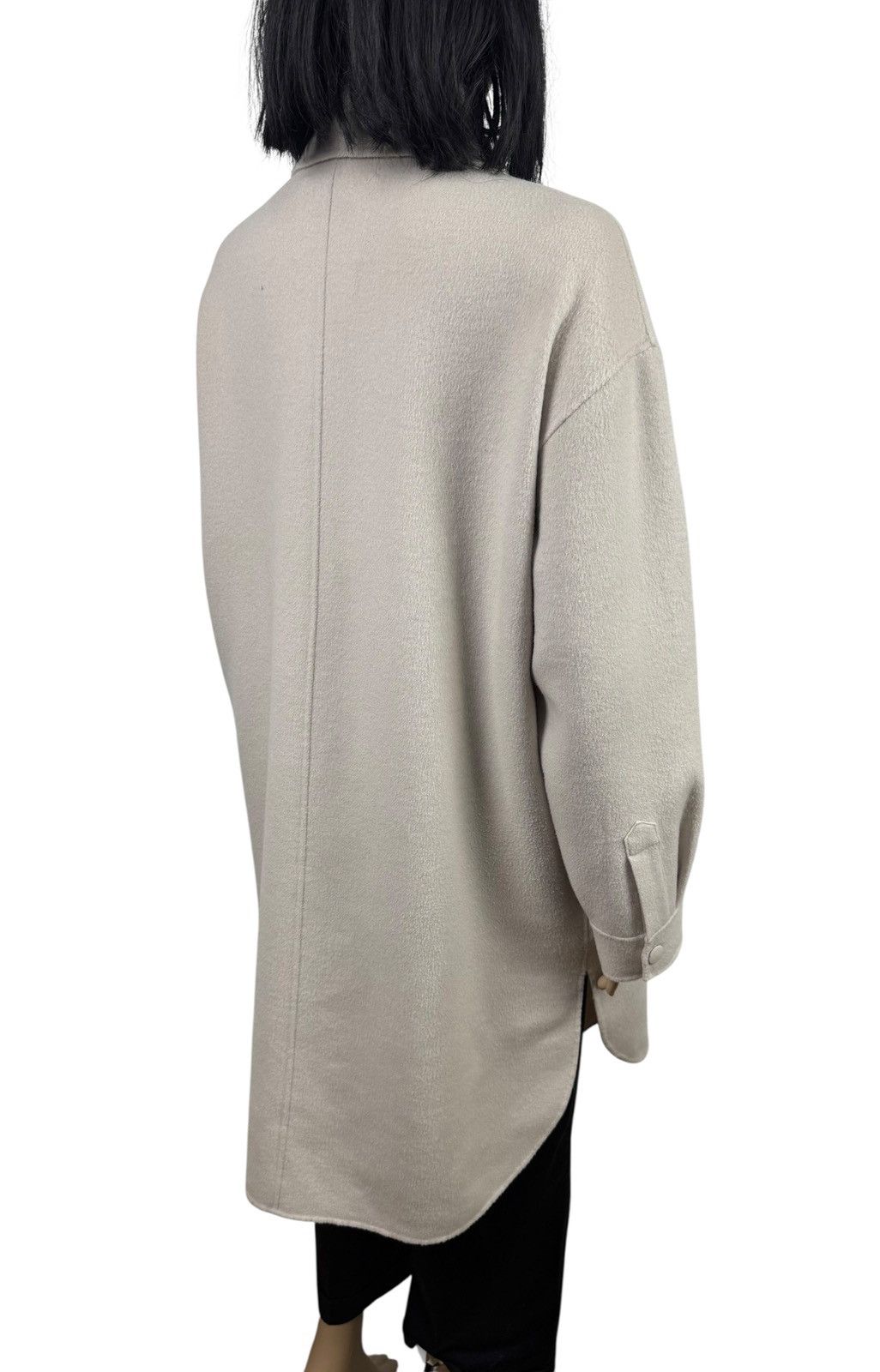 Massimo Dutti Massimo Dutti Wool Coat Collared Button Up Shaket size S Size S / US 4 / IT 40 - 11 Thumbnail