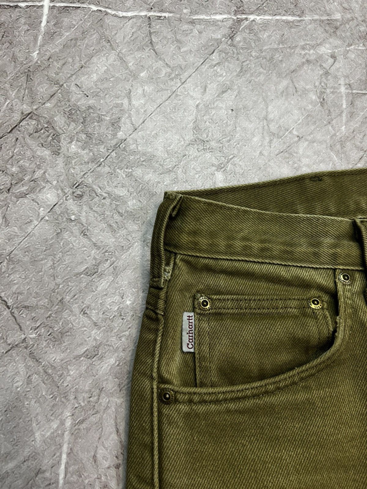 Carhartt Vintage Flannel Lined Carhartt Jeans / Pants Size US 38 / EU 54 - 5 Thumbnail