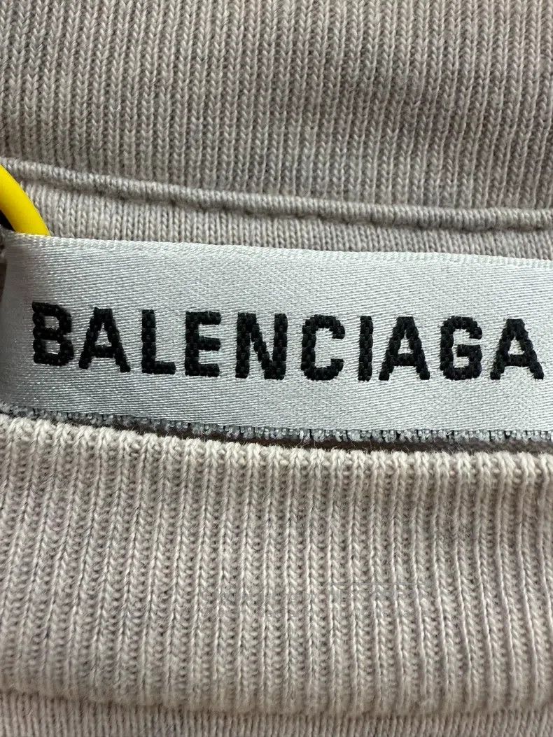 Balenciaga Balenciaga Crown Wheat Paris Letter Short Sleeve, Size XS Size US XS / EU 42 / 0 - 3 Thumbnail