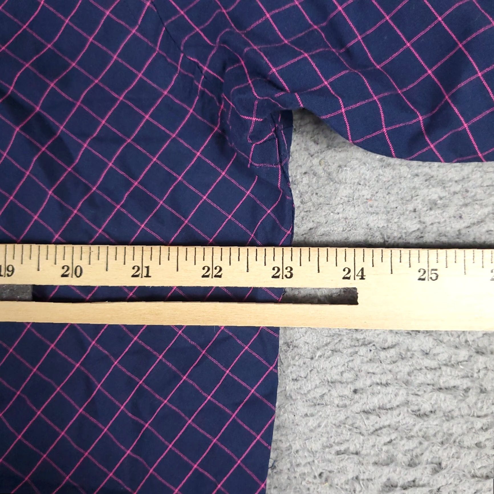 Tommy Hilfiger Tommy Hilfiger Button-Up Shirt Mens Medium Blue Check Long Sleeve Casual Size US M / EU 48-50 / 2 - 5 Thumbnail