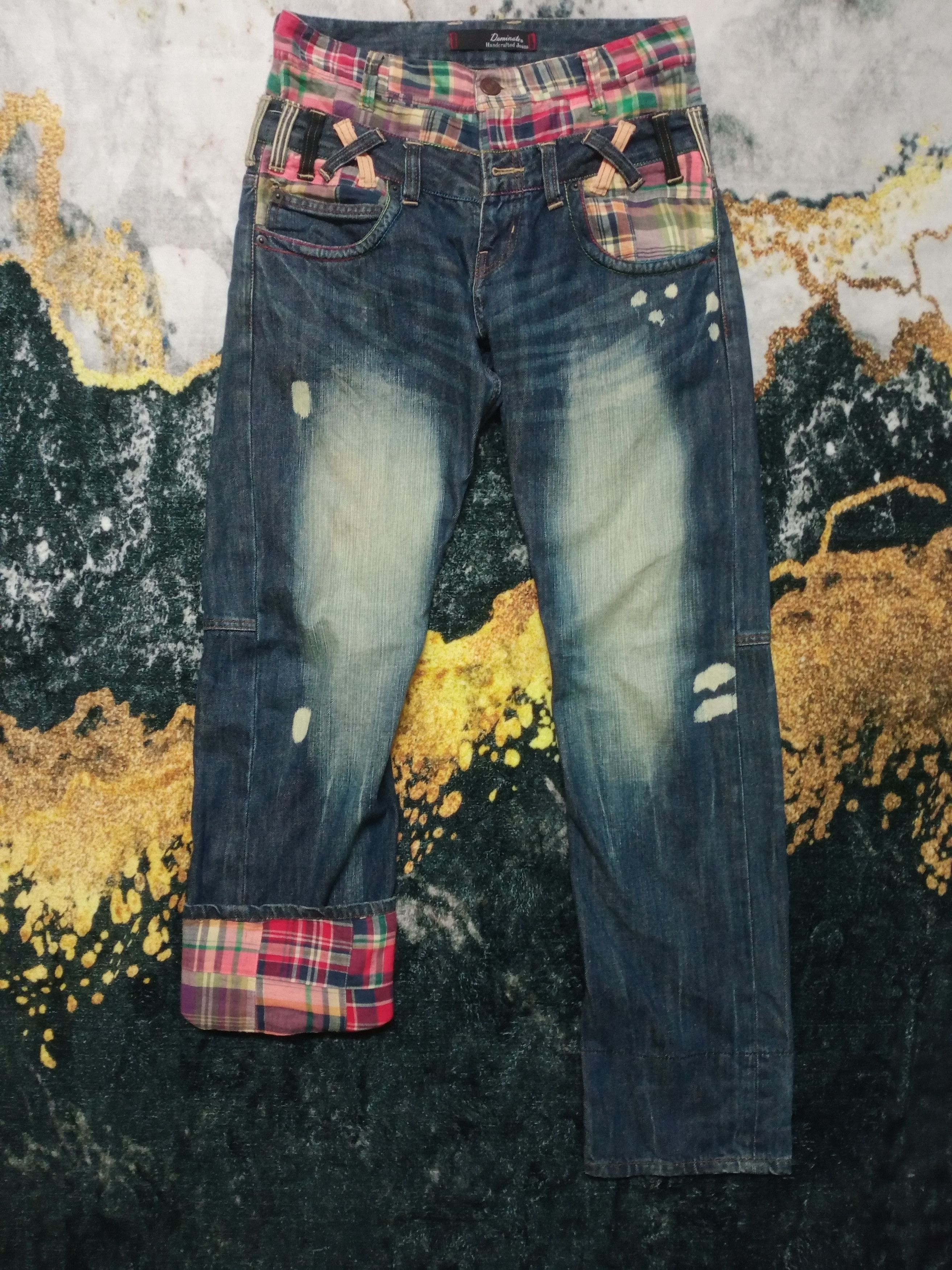 Hysteric Glamour Dominate Handcrafted Jeans Must Double Waist Denim Pants Size US 30 / EU 46 - 4 Thumbnail