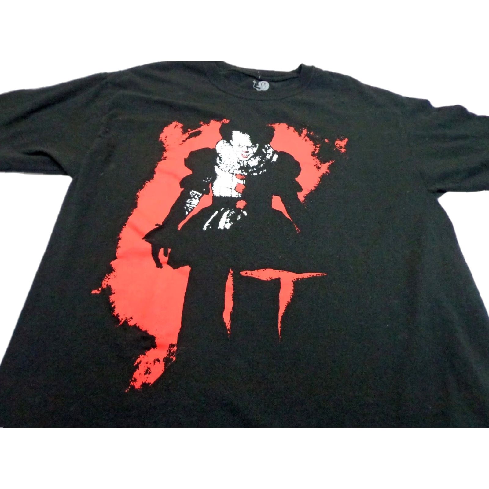 Vintage IT T-Shirt Black Size L Mens Pennywise Graphic Short Sleeve Cotton Logo Vintage No Size US L / EU 52-54 / 3 - 1 Thumbnail