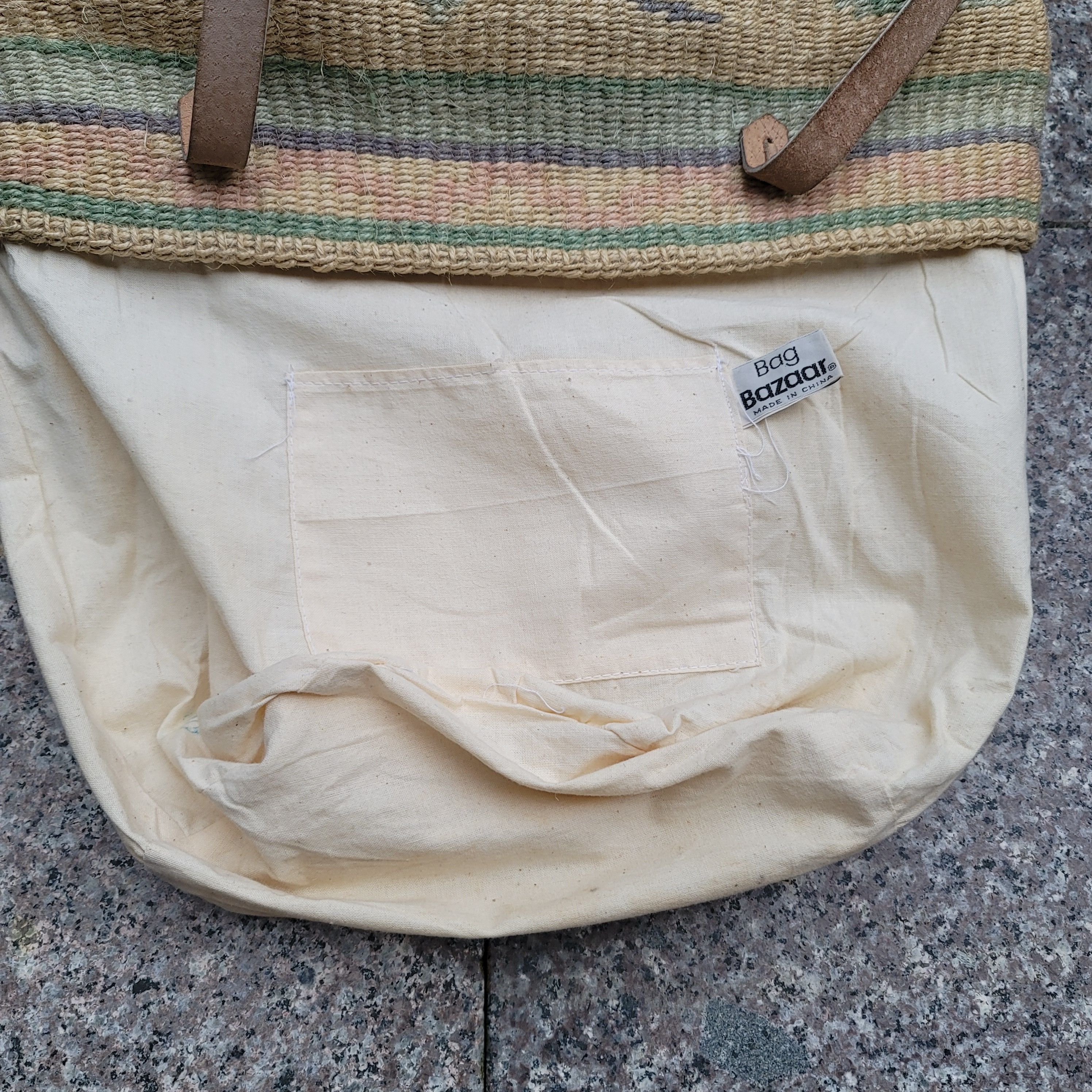 Other Vintage natural fiber woven tote bag Size ONE SIZE - 2 Thumbnail