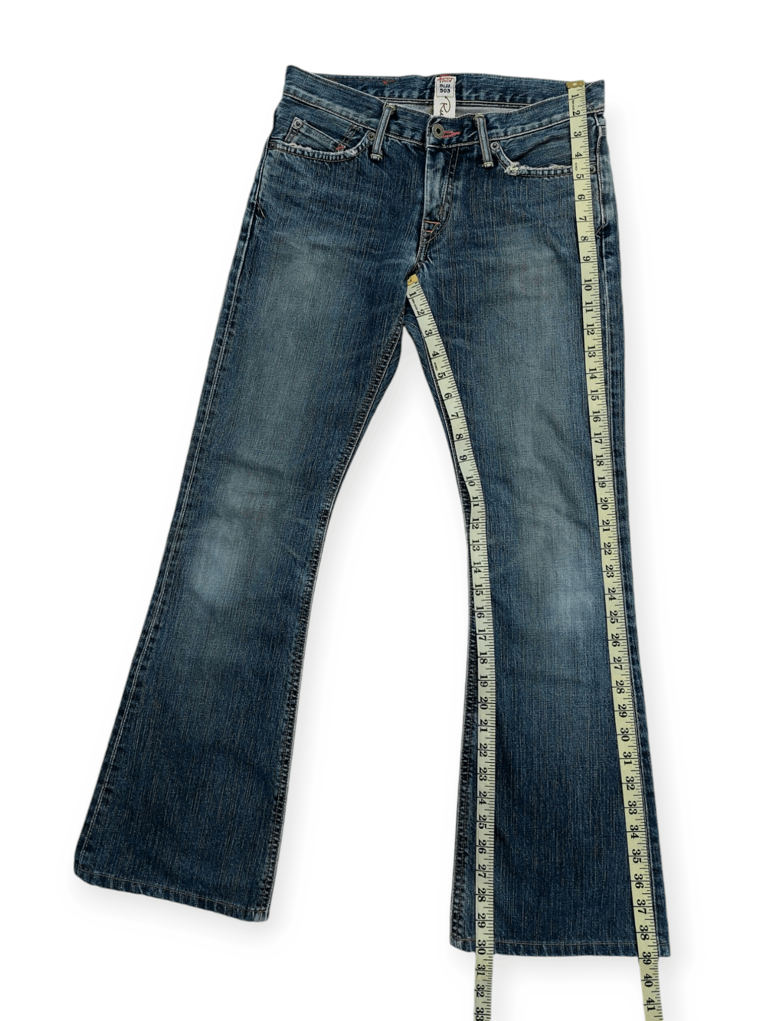 Edwin Flare Edwin Miss. 503 Rude Denim Size 30" / US 8 / IT 44 - 13 Thumbnail