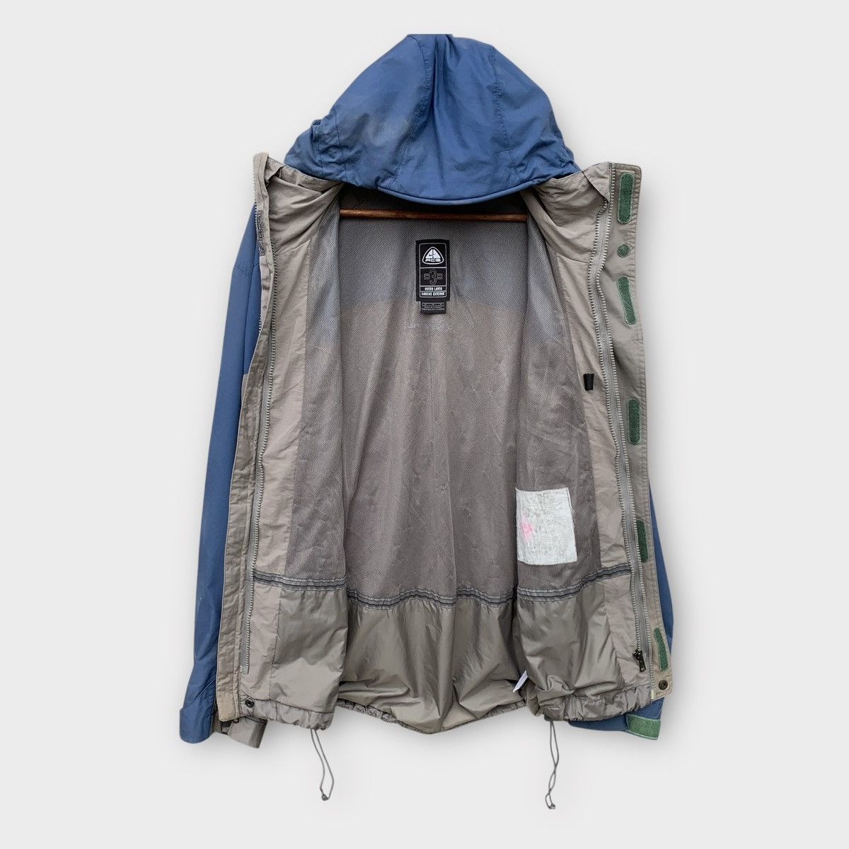 Nike ACG VINTAGE NIKE ACG NYLON WINDBREAKER HOODIE JACKET EMBROIDERED Size US L / EU 52-54 / 3 - 2 Thumbnail