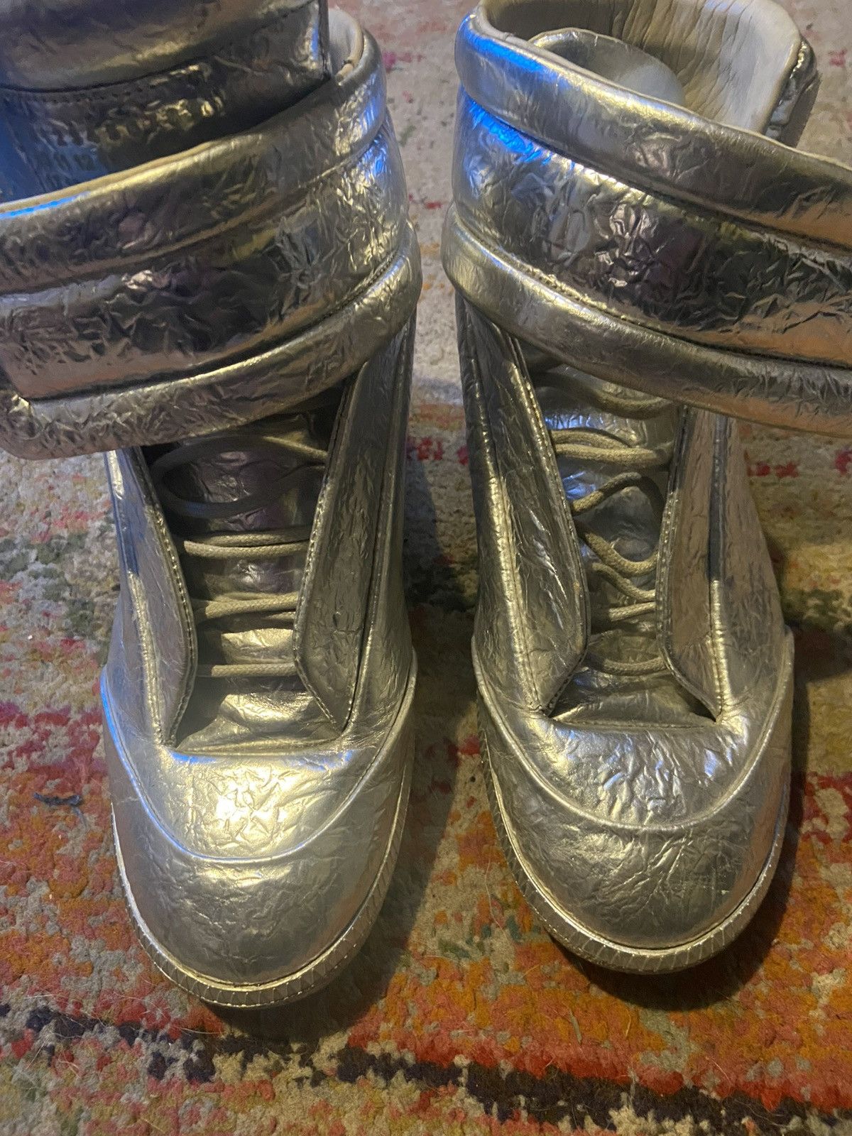 Maison Margiela rare maison margiela silver foil Size US 9 / EU 42 - 3 Thumbnail