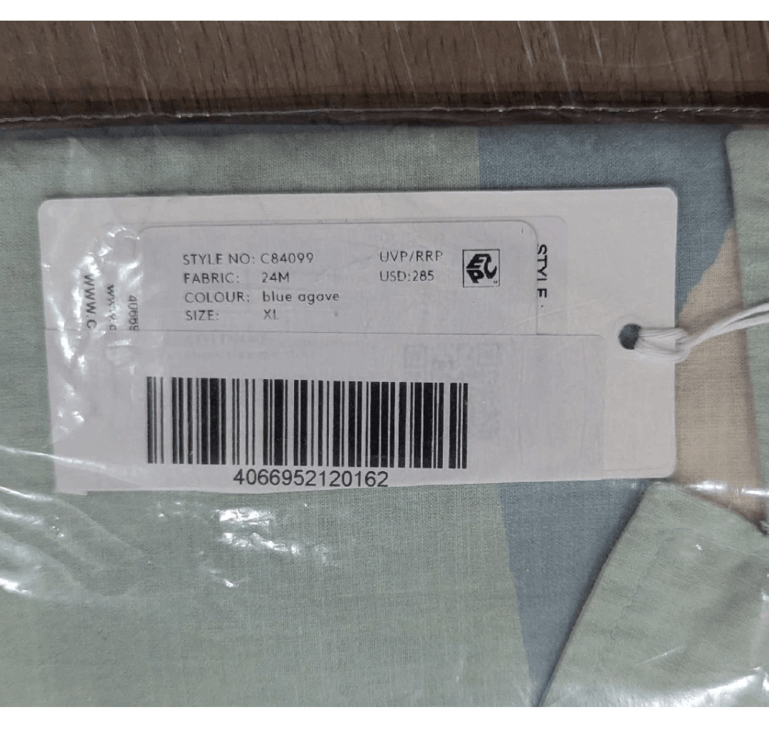 CLOSED CLOSED Floral SS Button-Up Camp Shirt Blue Agave XL Size US XL / EU 56 / 4 - 7 Thumbnail
