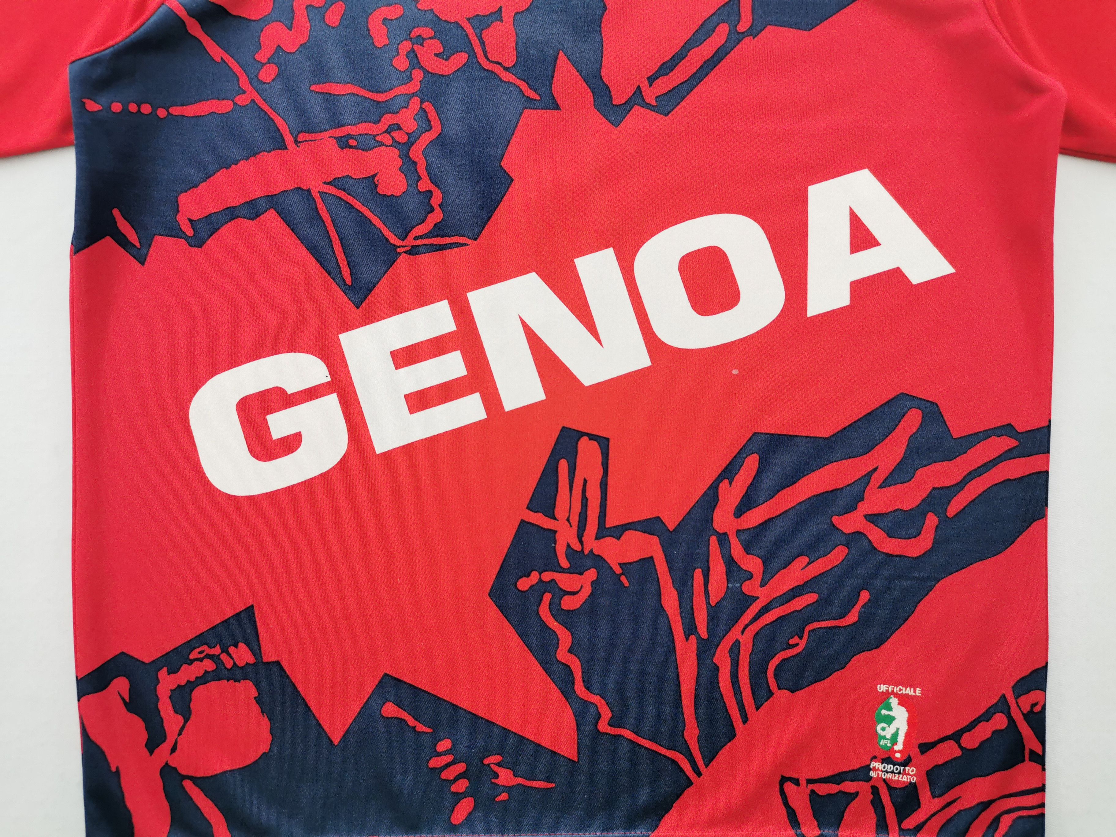 Kappa Vintage 90s Genoa Football By Kappa Jersey Shirt Size M Size US M / EU 48-50 / 2 - 4 Thumbnail