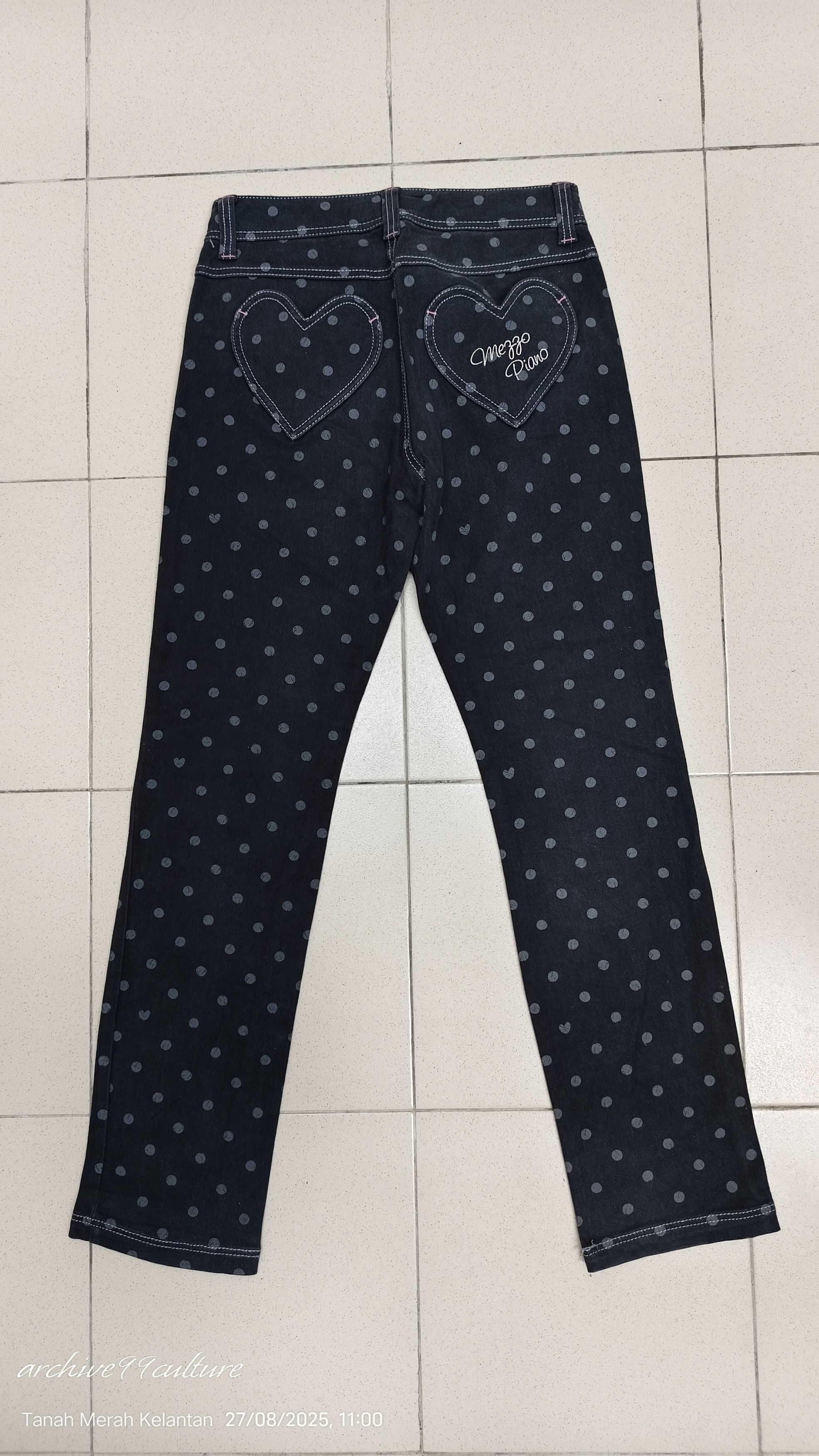Japanese Brand FW2000 MEZZO PIANO For candy girl jeans Size 28" / US 6 / IT 42 - 2 Thumbnail