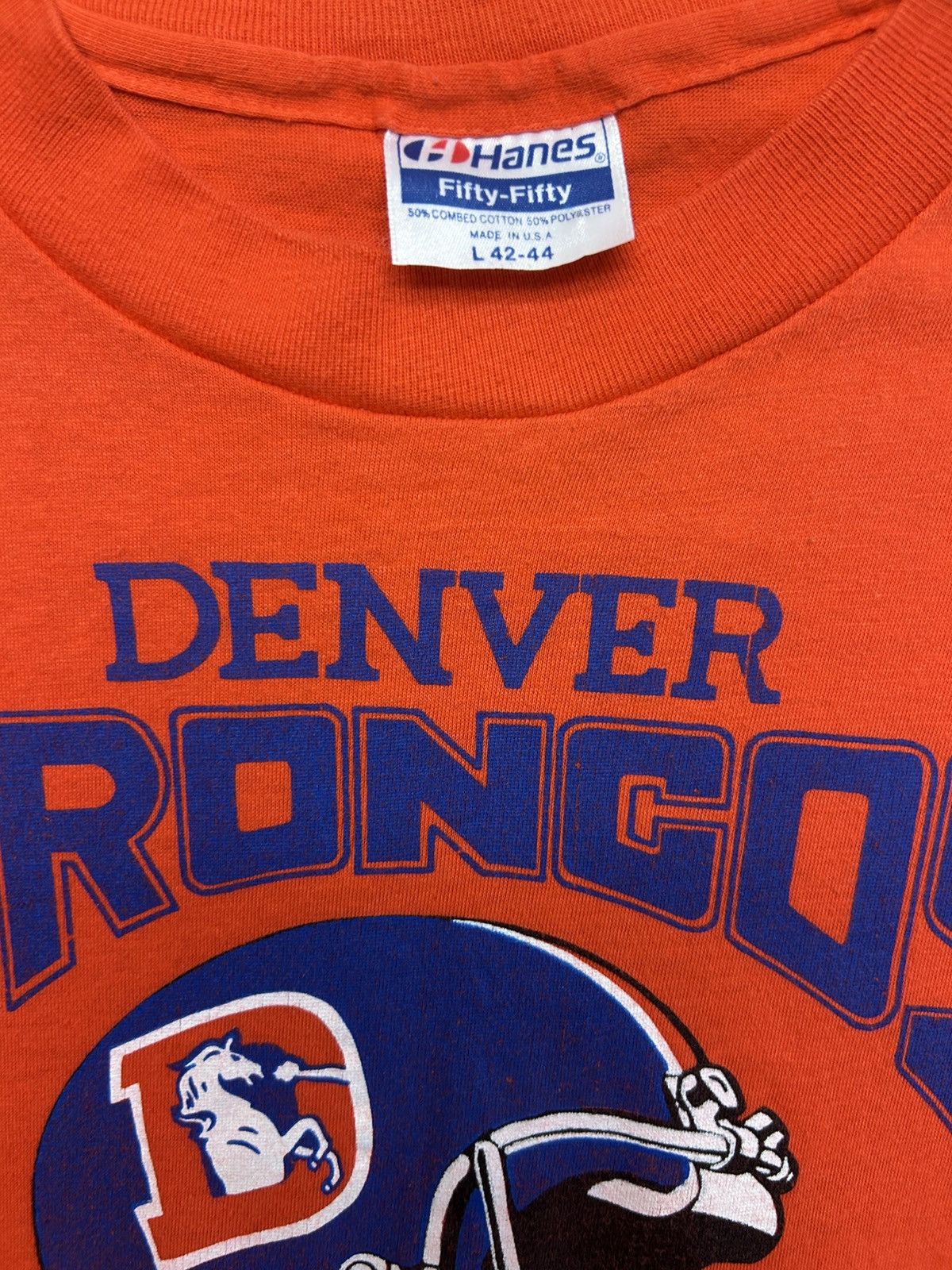 Hanes 90’s Denver Broncos Tee Size US L / EU 52-54 / 3 - 4 Thumbnail