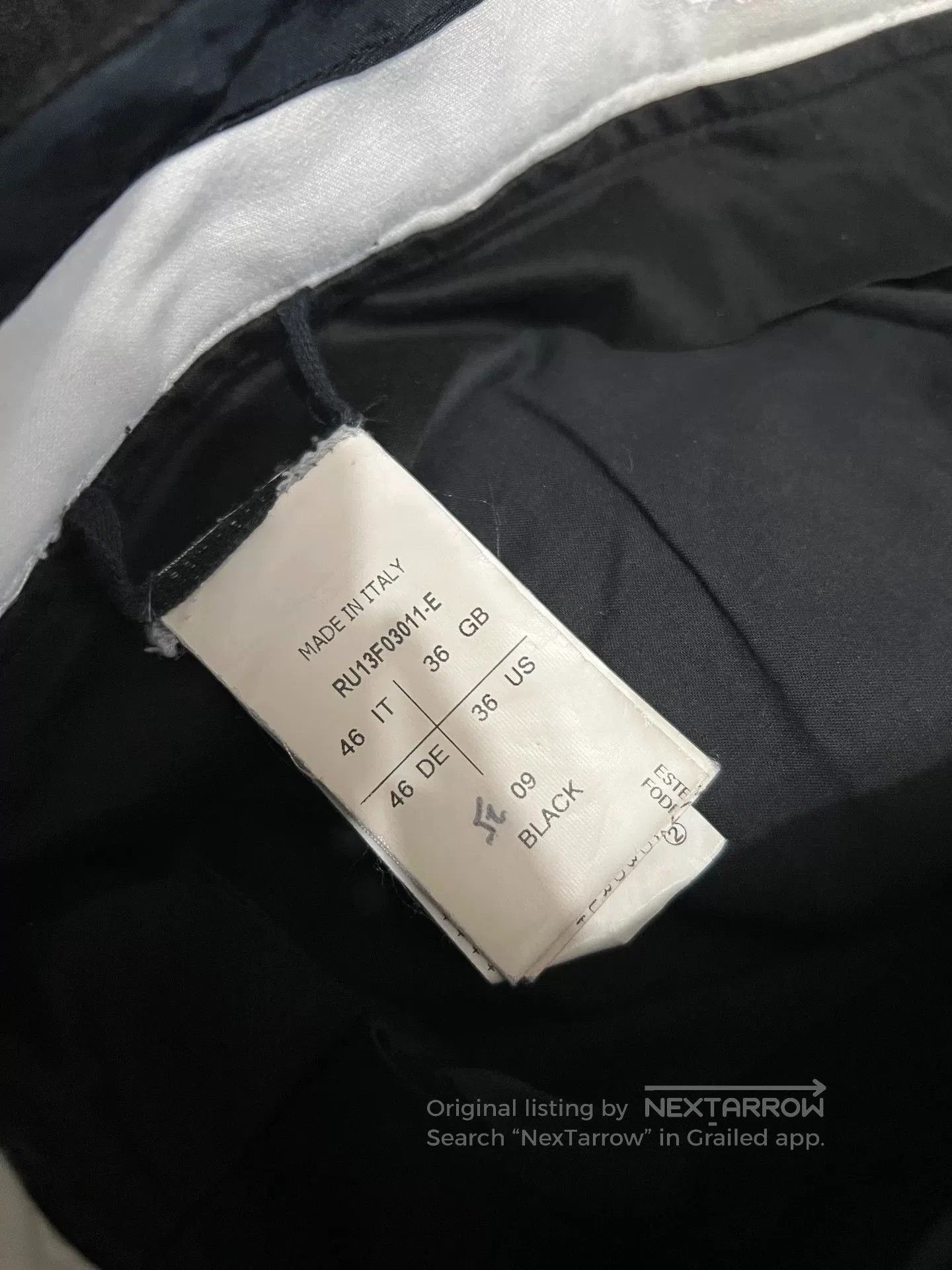 Rick Owens Rick Owens Wool Drop. Size US 36 / EU 52 - 8 Thumbnail
