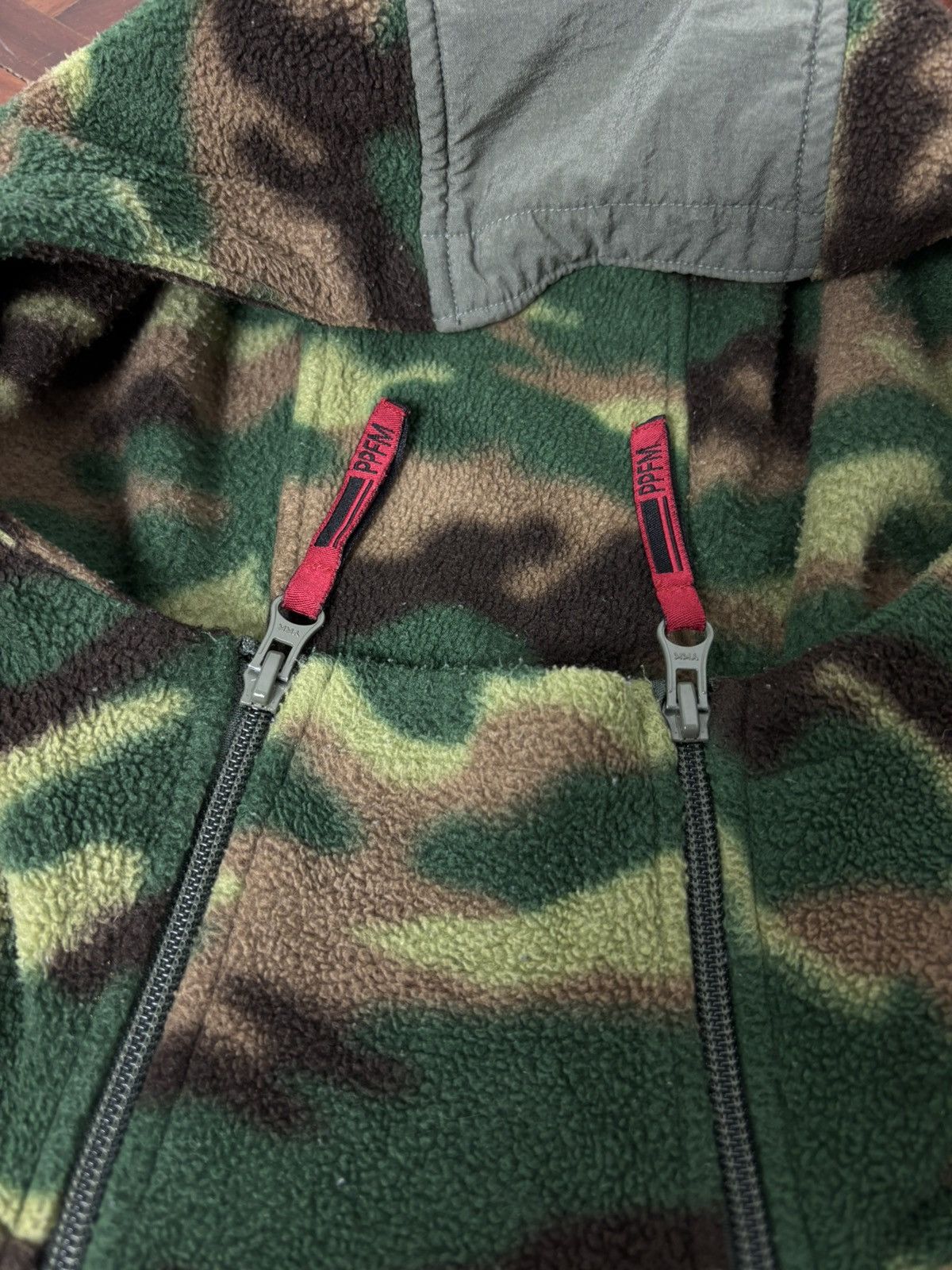 If Six Was Nine × Japanese Brand 🔥Rare! PPFM fleece Camo Anorax jacket Size US L / EU 52-54 / 3 - 8 Thumbnail