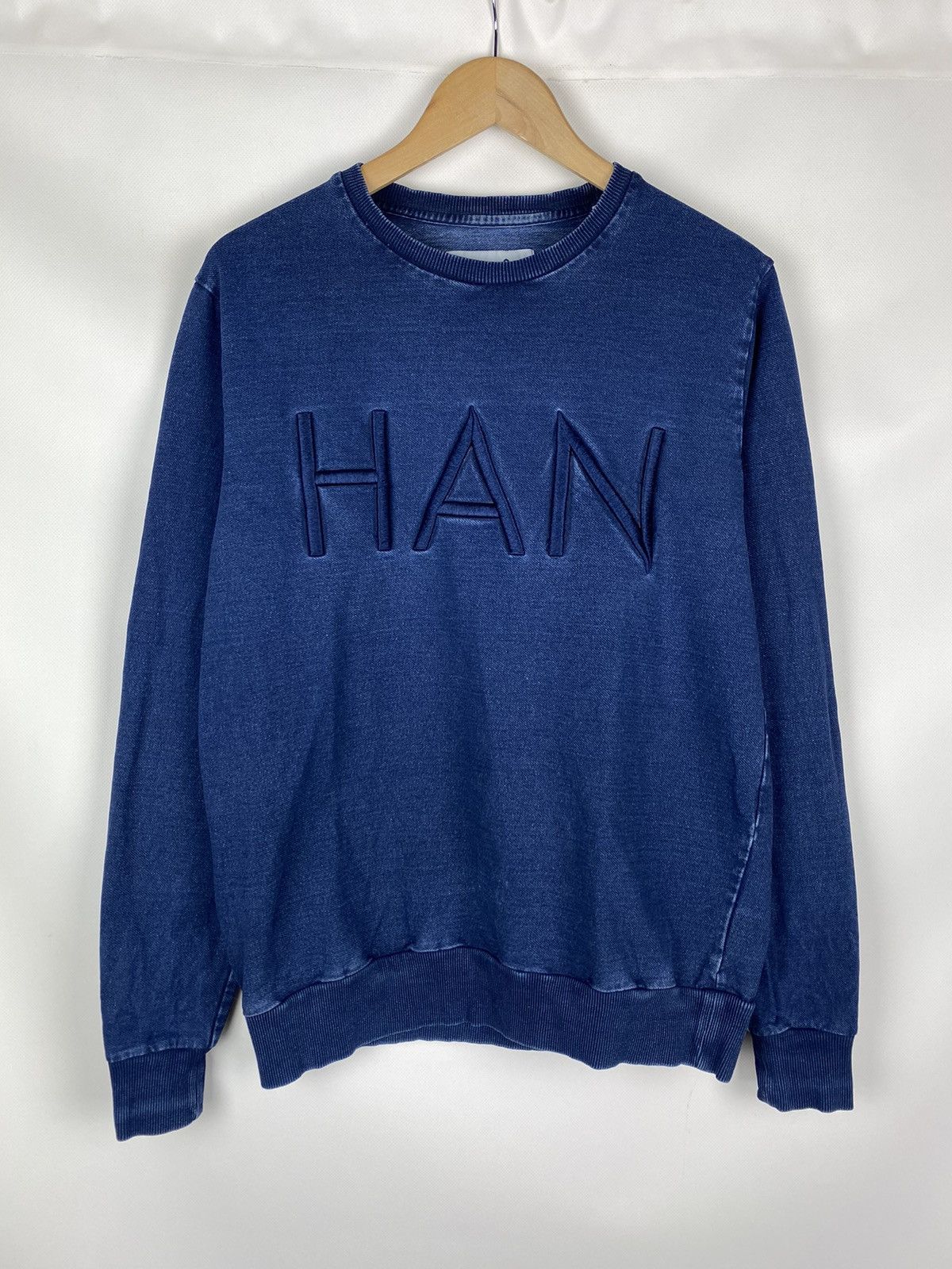 Han Kjobenhavn Han Kjobenhavn Bla men’s denim style sweatshirt pullover Size US L / EU 52-54 / 3 - 1 Thumbnail