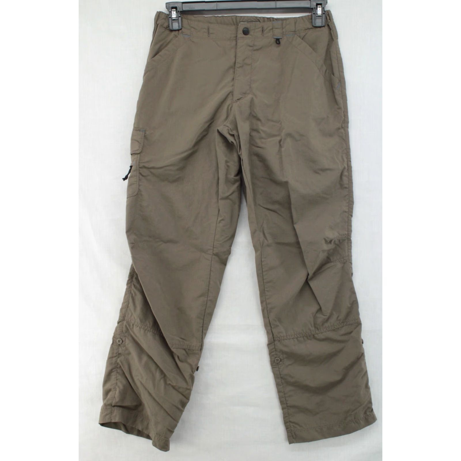 Vintage REI Co Op Pants Women's 8 Green Gorpcore Straight Leg Hiking Stretch UPF-30 Size 30" / US 8 / IT 44 - 3 Thumbnail