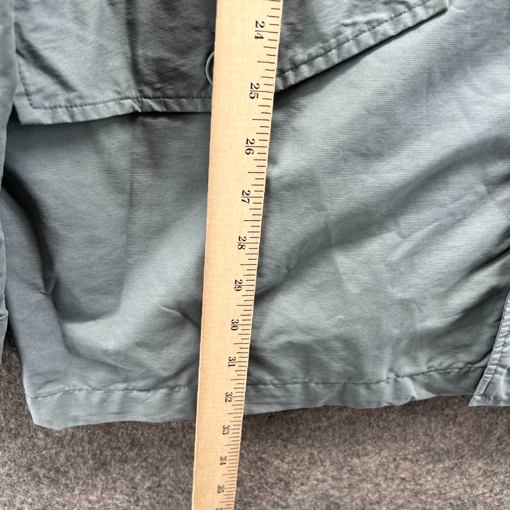 UNTUCKit UNTUCKit Jacket 3XL Light Blue Full Zip Military Vintage Cotton Button-Down Collar Mens Coat Winter Spring Fall Holiday Formal Workwear Casual Outdoor Size US XXL / EU 58 / 5 - 4 Thumbnail