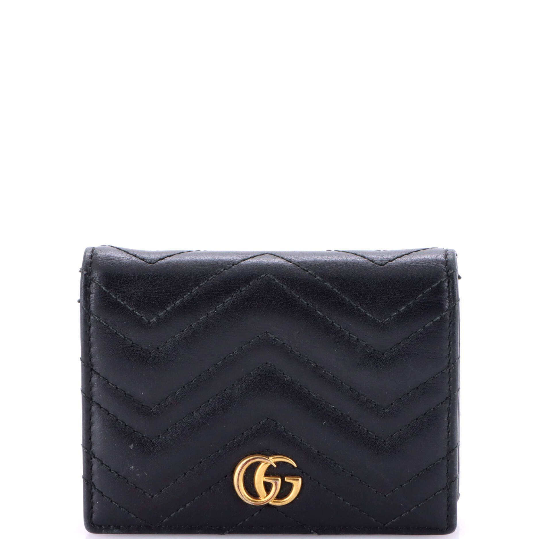 Gucci GG Marmont Flap Card Case Size ONE SIZE - 1 Thumbnail