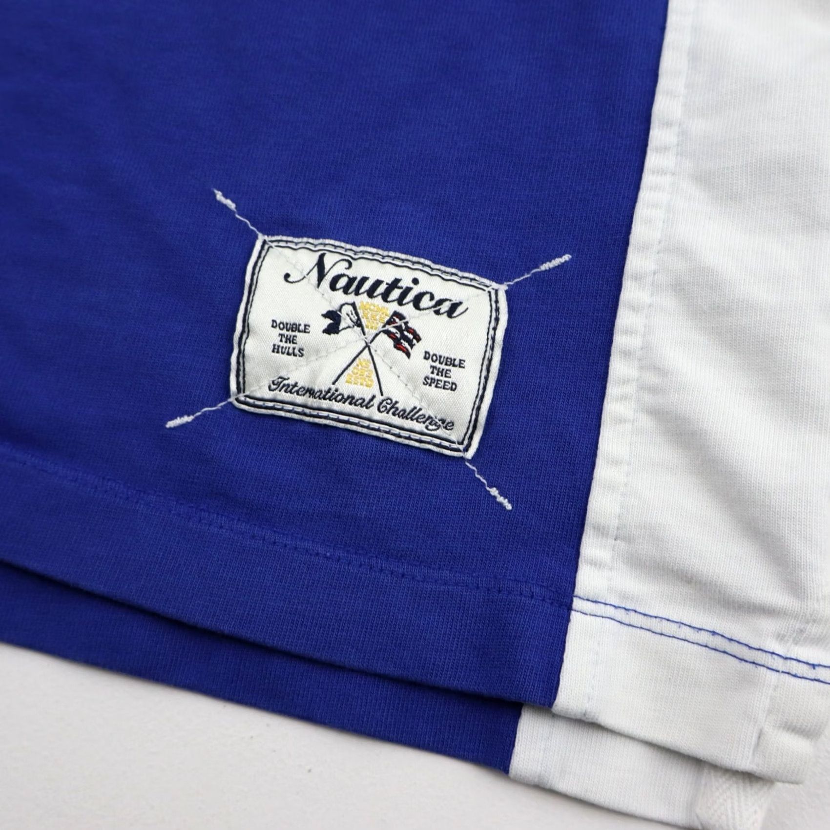 Nautica Nautica Polo Shirt Embroidered Blue Men XL Short Sleeve Rugby Casual Polo Sport Shirt Mens XL Size US XL / EU 56 / 4 - 6 Thumbnail