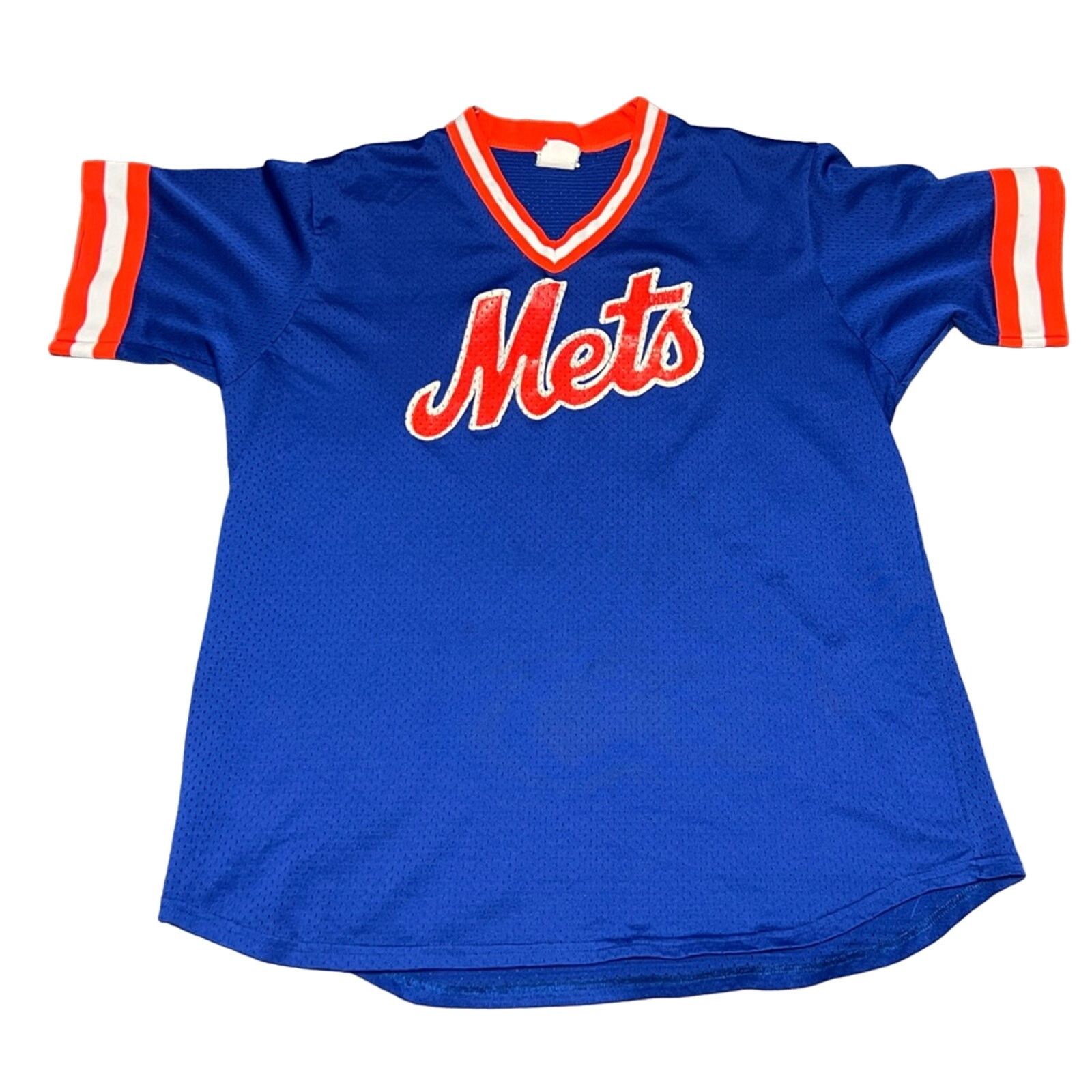 Majestic Vintage 70’s New York Mets Jersey Mens XL Made in USA CLEAN Size US XL / EU 56 / 4 - 1 Thumbnail