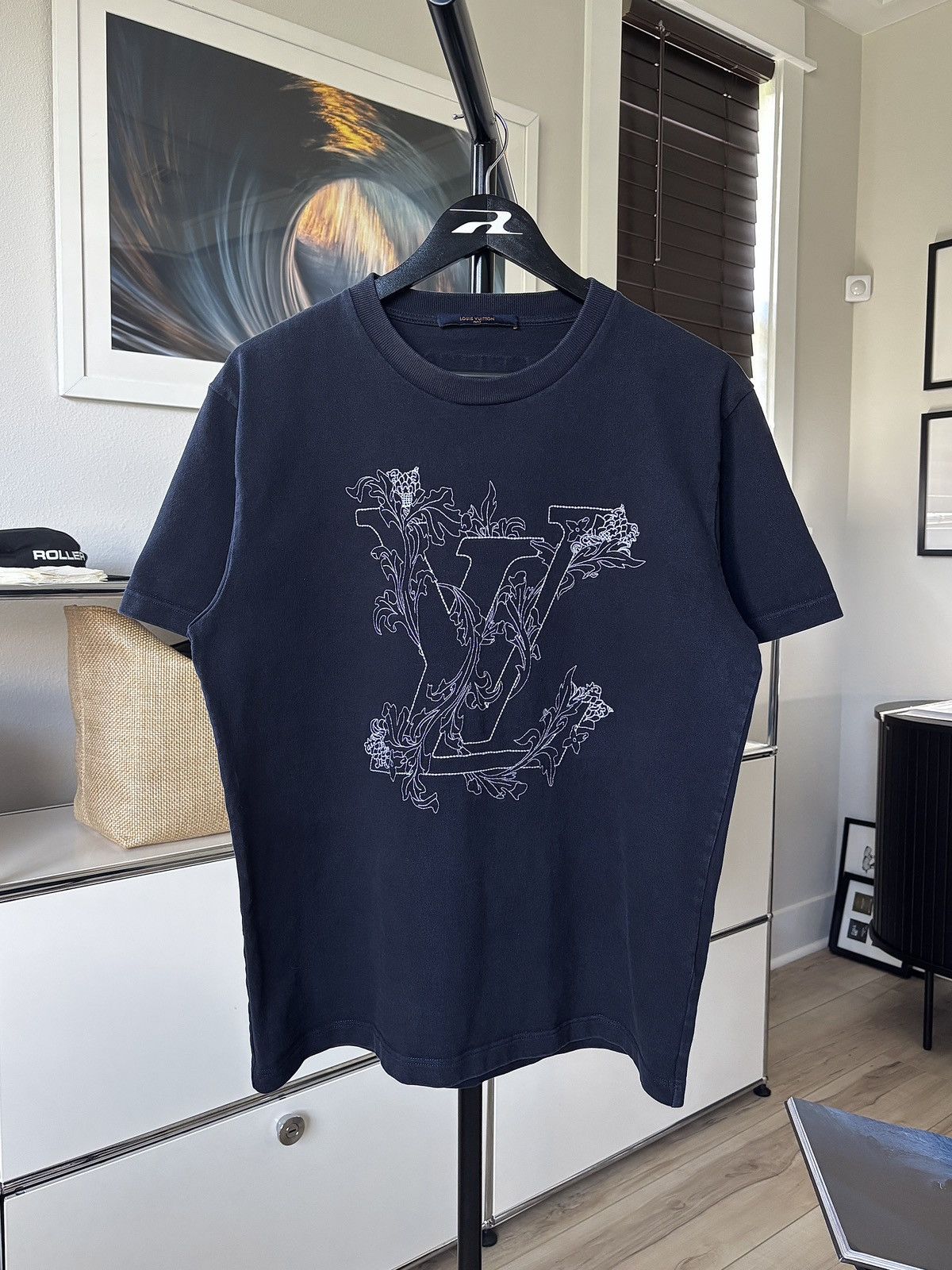 新品未使用 LOUIS VUITTON ルイヴィトン STAFF スタッフ 半袖Tシャツ サイズS 会場限定 Virgil Abloh ヴァージルアブロー ブラック 中古 4b012780 🔥🔥LOUIS VUITTON MCA CHICAGO VIRGIL ABLOH ORANGE STAFF TEE SIZE M