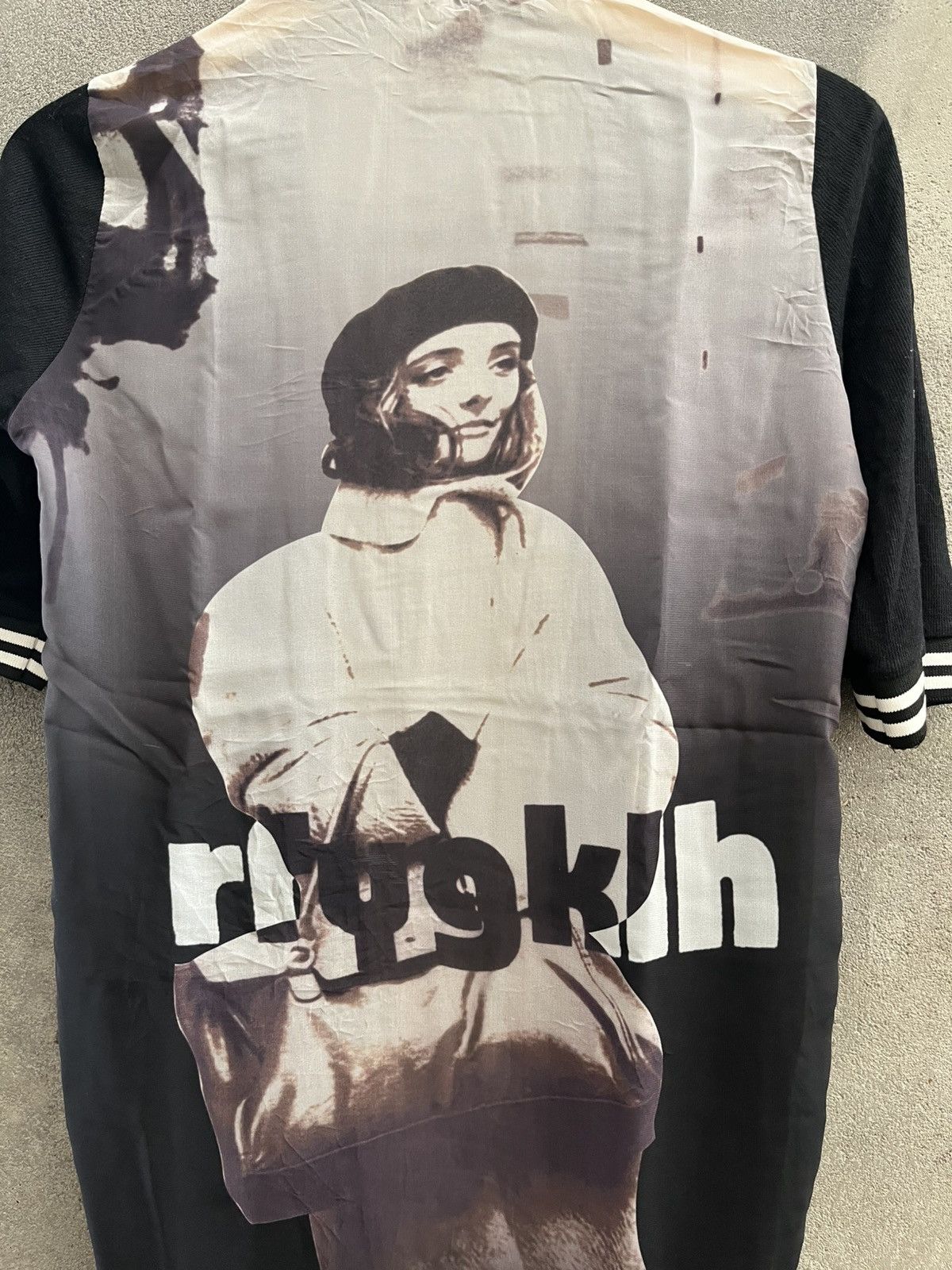 Hysteric Glamour × If Six Was Nine × Le Grande Bleu (L.G.B.) Streetwear Graphic Tee – RlyeKlh Beret Girl Visual Backprint Size US M / EU 48-50 / 2 - 2 Thumbnail