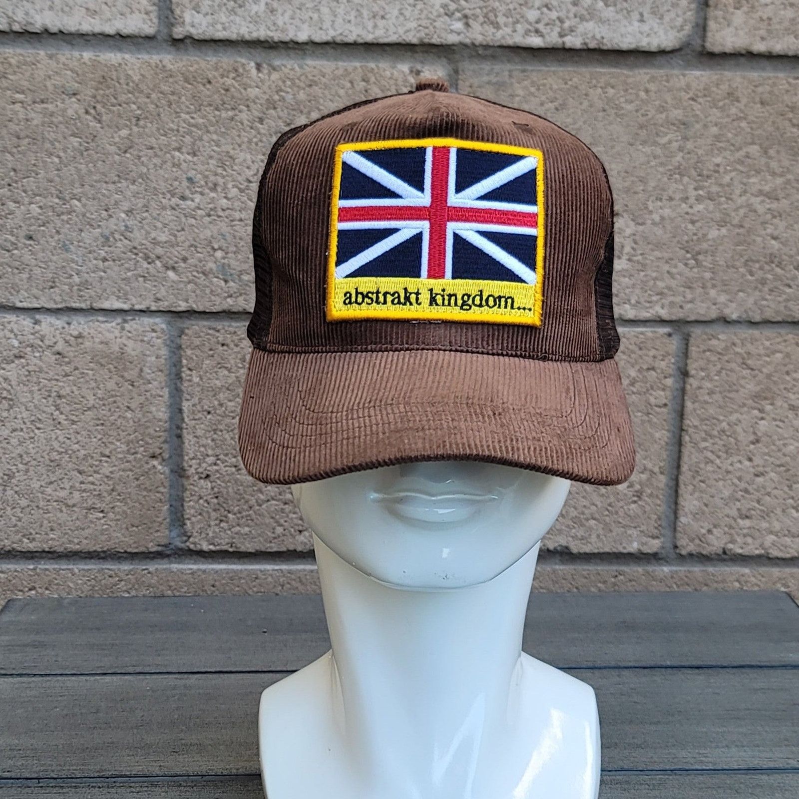 The Unbranded Brand Abstrakt Kingdom Corduroy Trucker Hat Size ONE SIZE - 2 Thumbnail