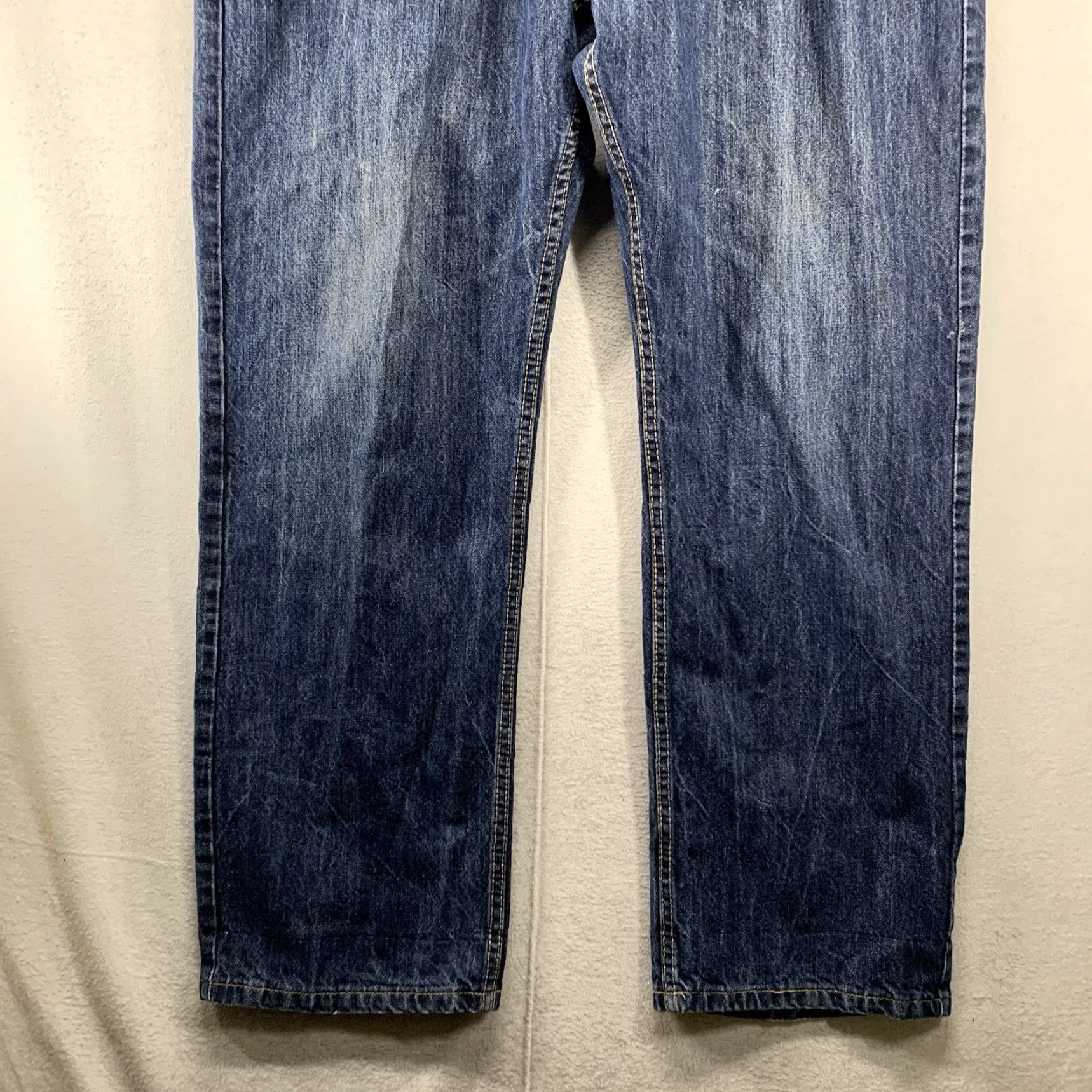 Rocawear VINTAGE Rocawear Men’s Jeans Size 38 Adult Straight 90s Dark Blue Denim Hip Hop Mens Size US 38 / EU 54 - 7 Thumbnail
