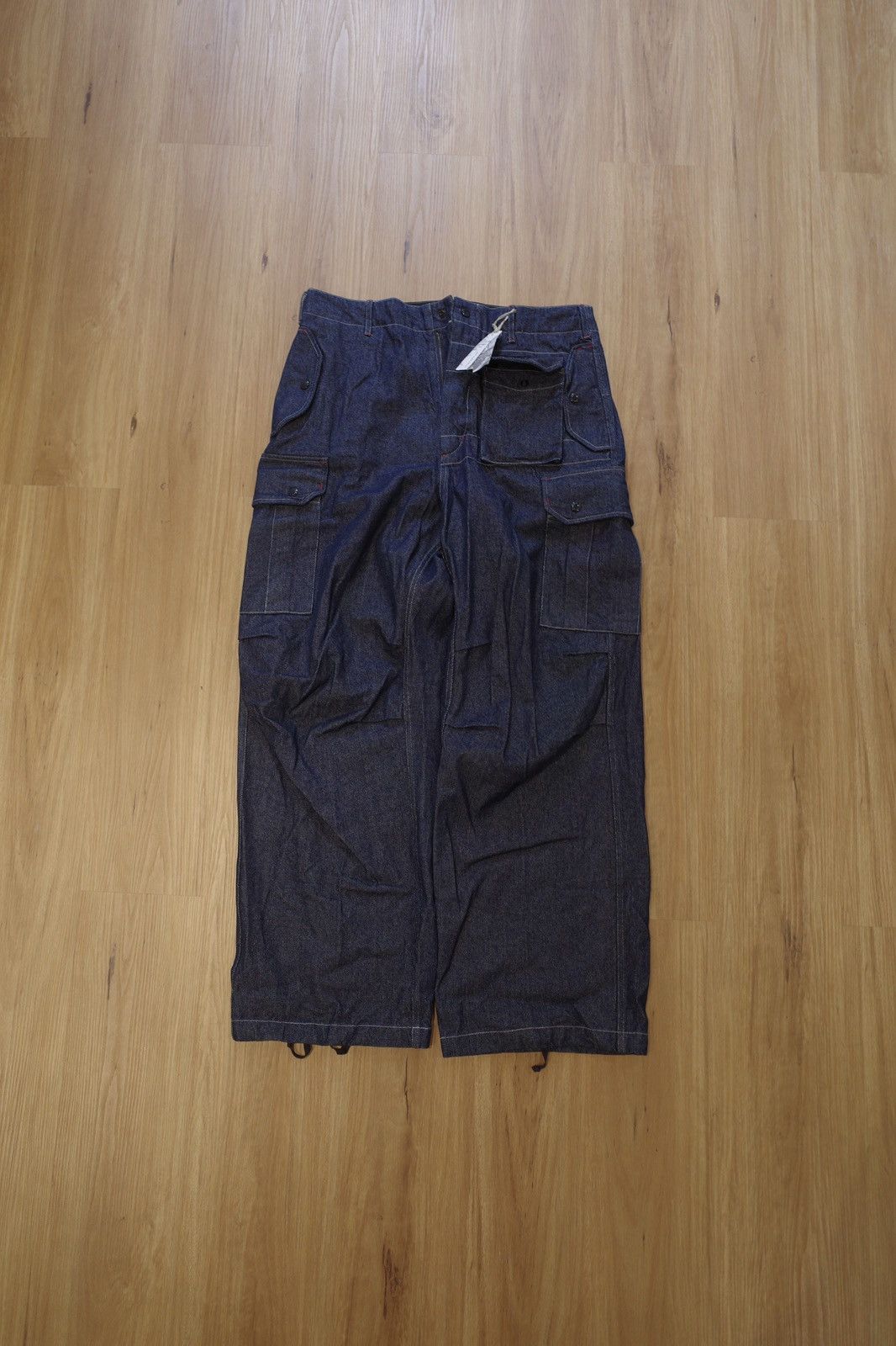 Engineered Garments Totem FU Over Pants (Indigo 12oz Denim) Size US 34 / EU 50 - 1 Thumbnail